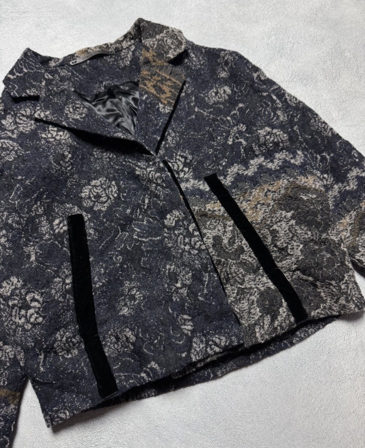 Annette Gortz Annette Gortz Floral Pattern Wool Blazer Jacket Size M / US 6-8 / IT 42-44 - 7 Thumbnail