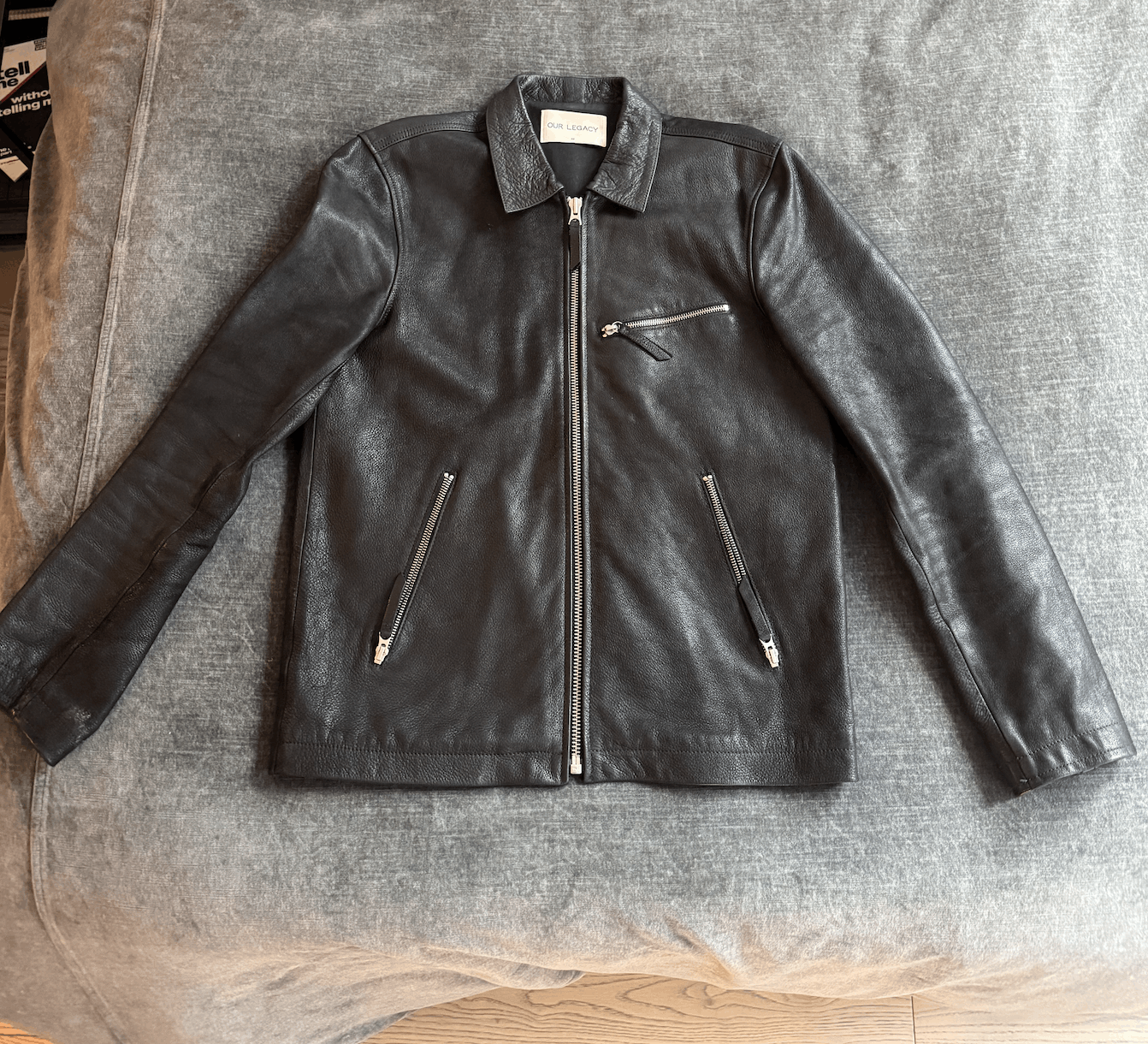 Our Legacy TON UP JACKET BLACK OIL Size US M / EU 48-50 / 2 - 2 Thumbnail