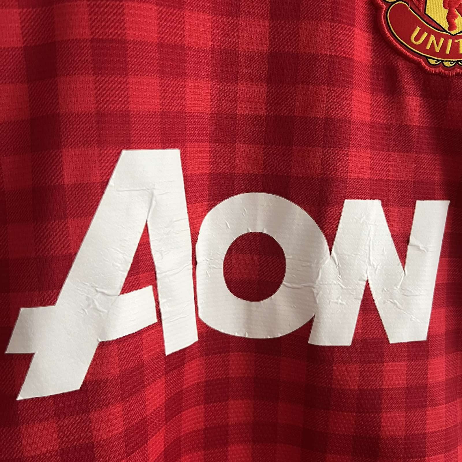 Nike NIKE MANCHESTER United AON away jersey FOOTBALL TSHIRT SZ M Size US M / EU 48-50 / 2 - 5 Thumbnail