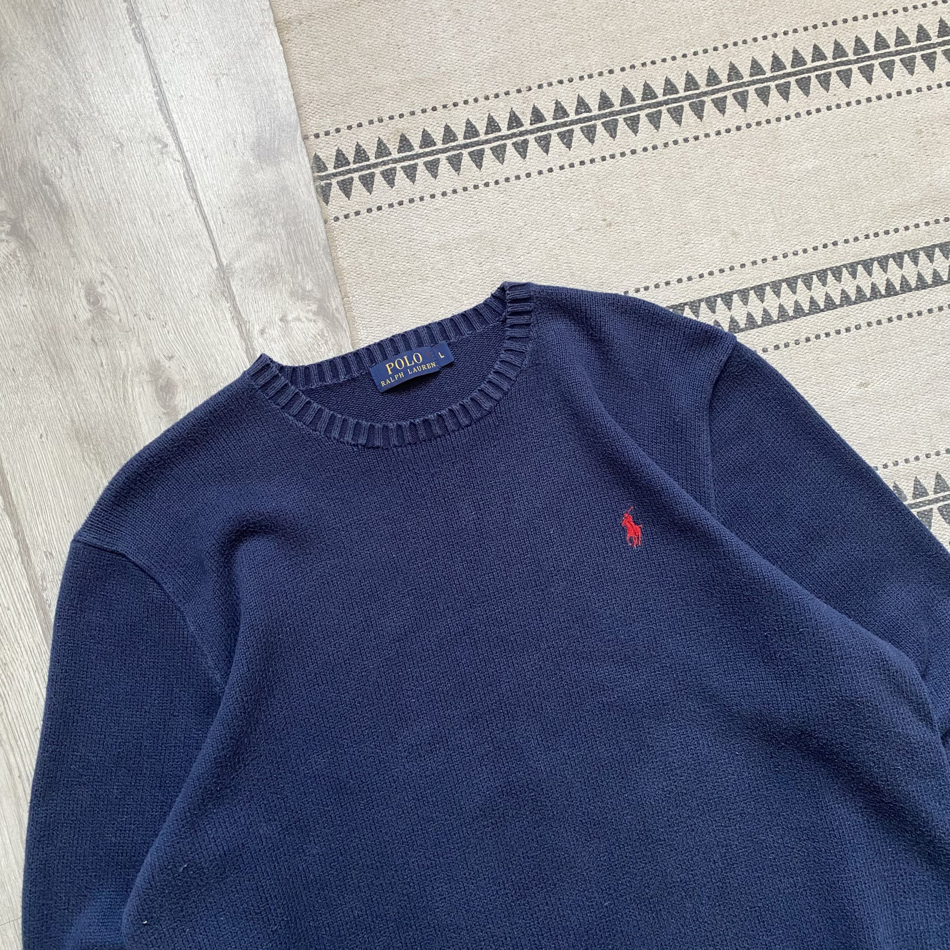 Polo Ralph Lauren Vintage Polo Ralph Lauren knit sweater Y2K crewneck Size US M / EU 48-50 / 2 - 2 Thumbnail