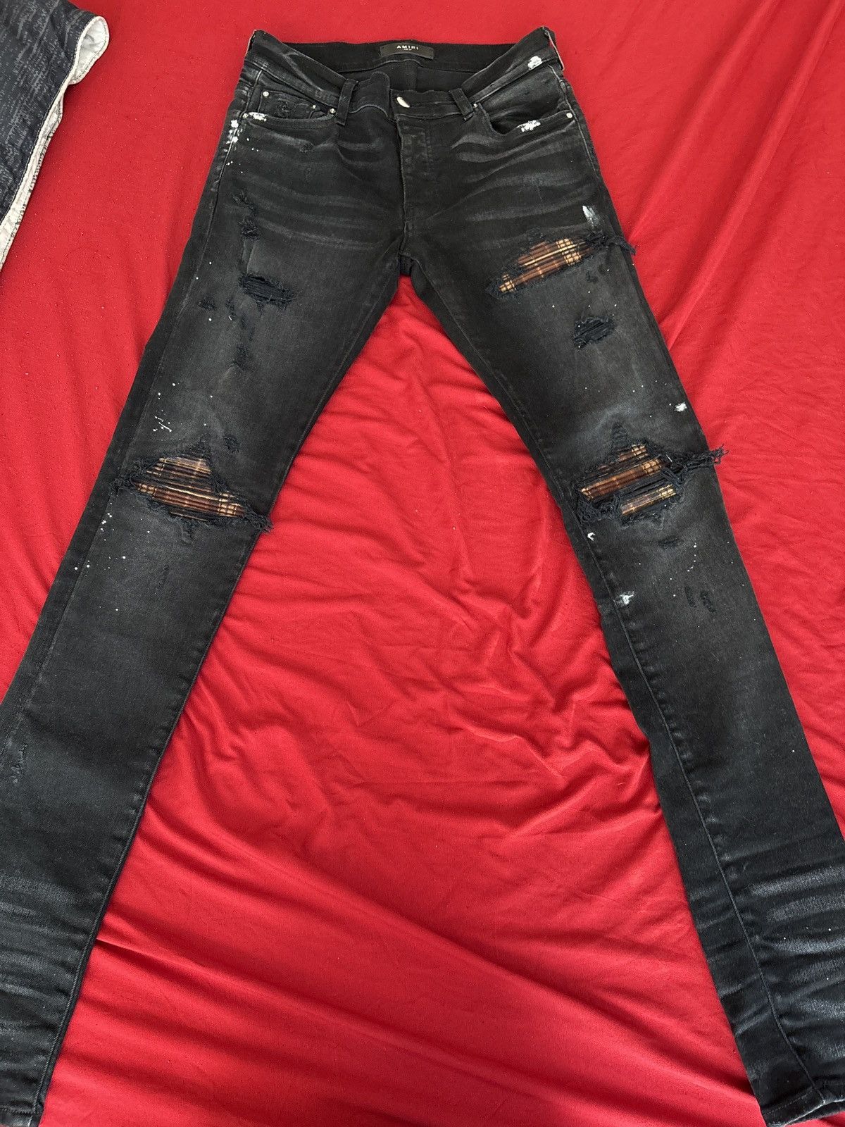 Amiri Black with brown patches Size US 29 - 1 Thumbnail