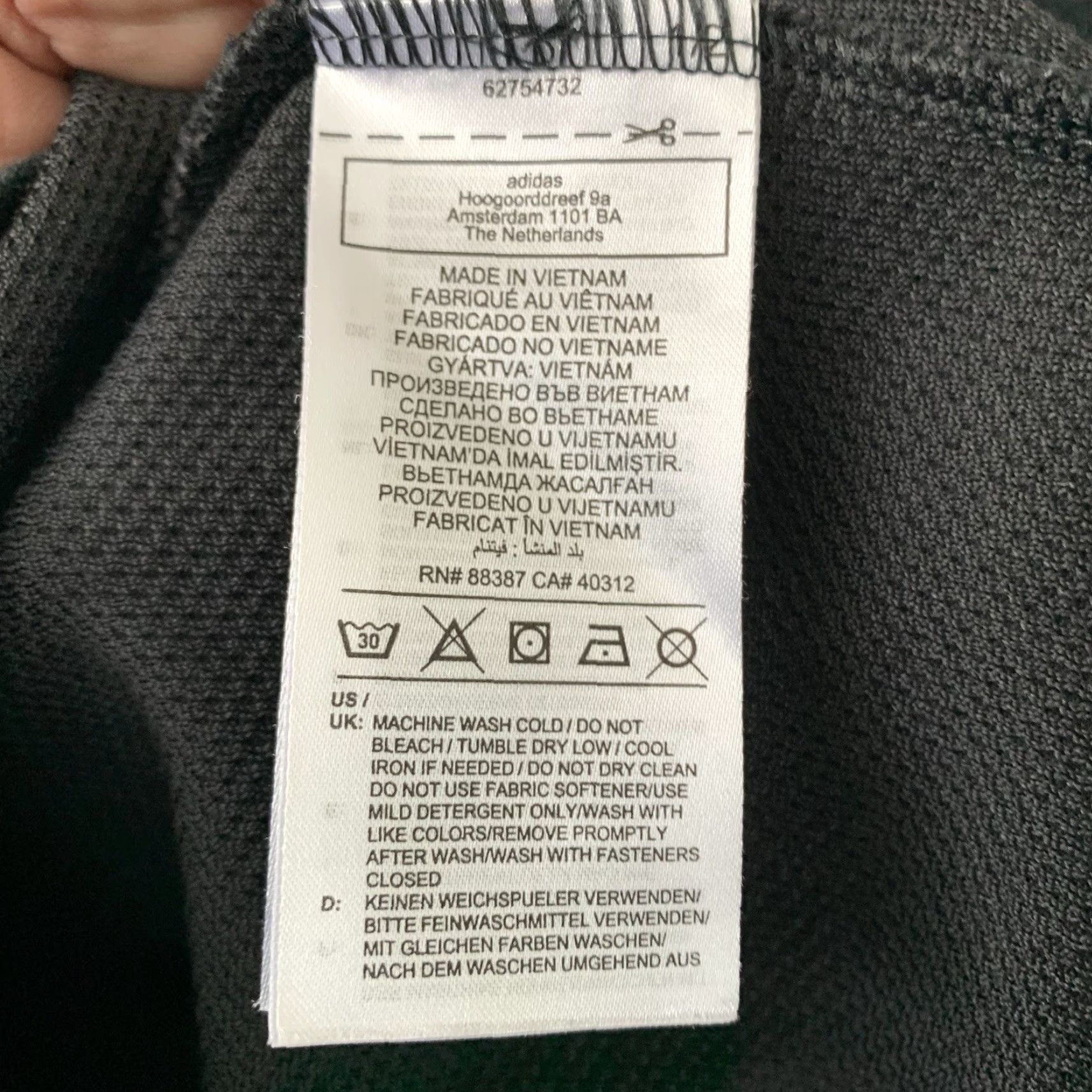 Adidas Adidas Prime Green Pullover 1/4 Zip Womens Large Black Activewear Sweater Shirt Size L / US 10 / IT 46 - 7 Thumbnail