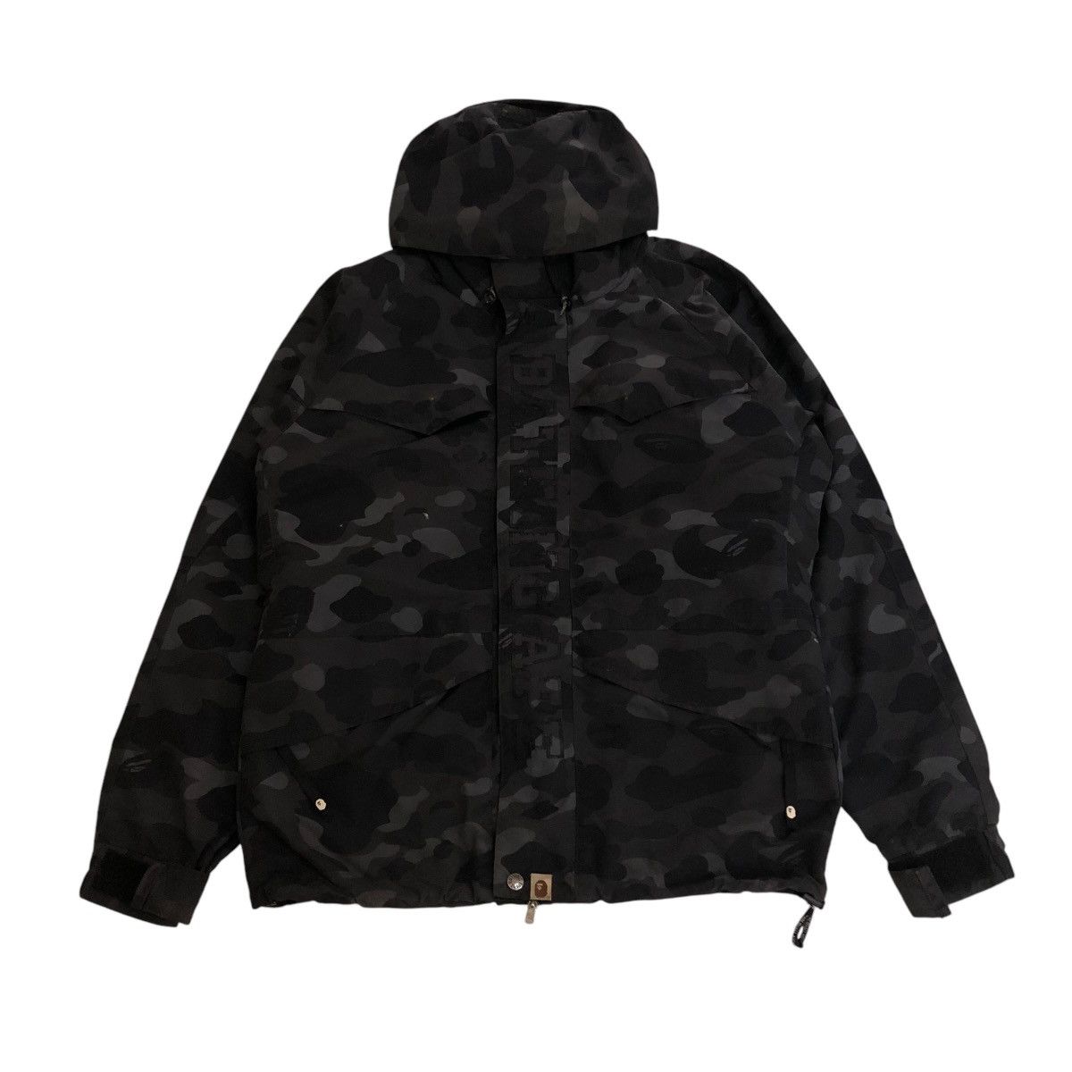 Bape HUNTING BIKER JACKET CAMOUFLAGE BATHING APE Size US S / EU 44-46 / 1 - 1 Thumbnail