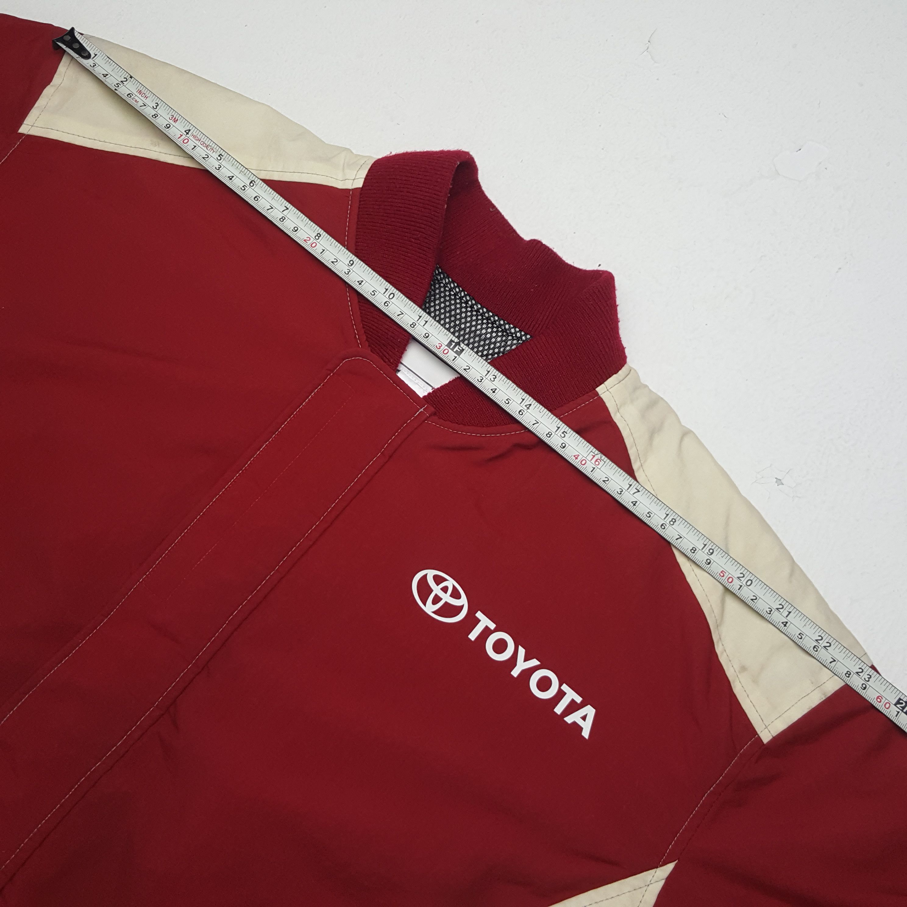 Vintage Vintage Toyota Racing Sport Bomber Jacket Size US L / EU 52-54 / 3 - 6 Thumbnail