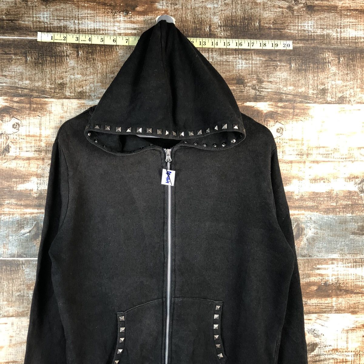 Japanese Brand Cutie Beauty spike Black sweater Hoodie #A2464 Size US M / EU 48-50 / 2 - 2 Thumbnail
