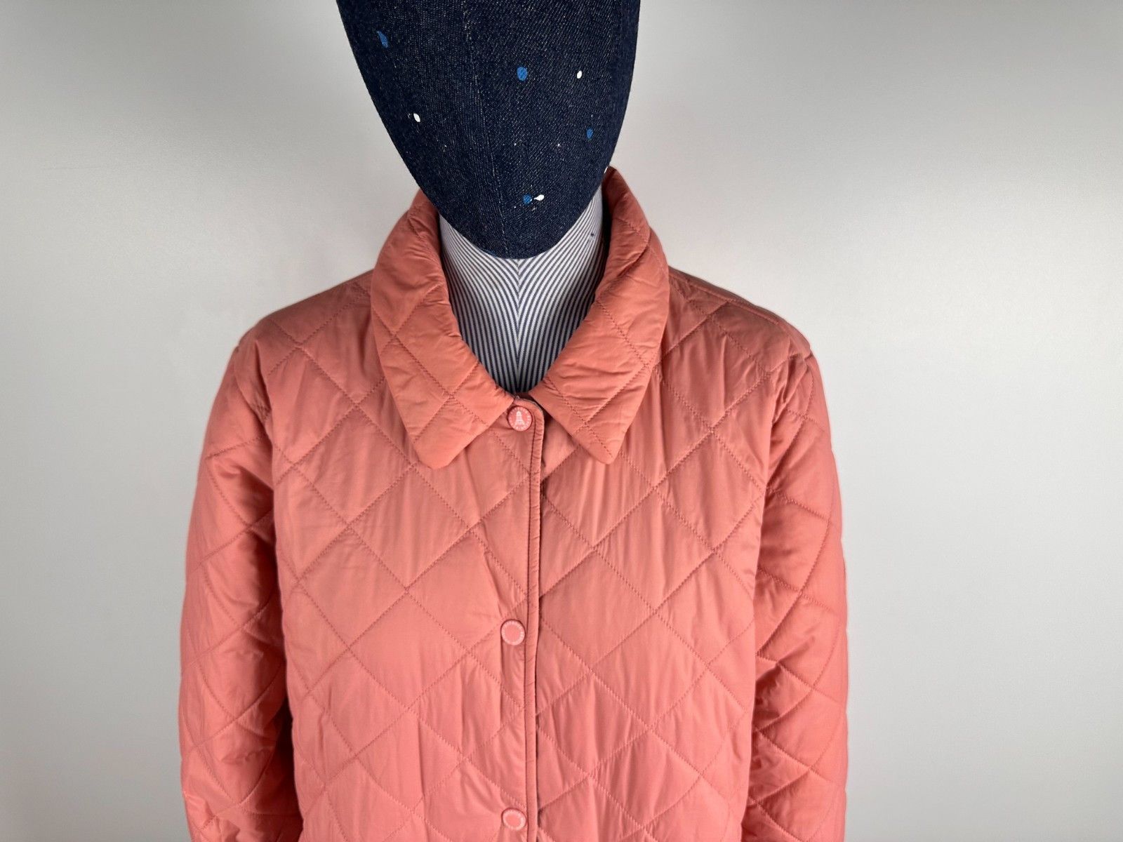 Barbour Barbour Overwash Quilt Jacket Pink Size M EUR38 UK12 US8 Size M / US 6-8 / IT 42-44 - 2 Thumbnail