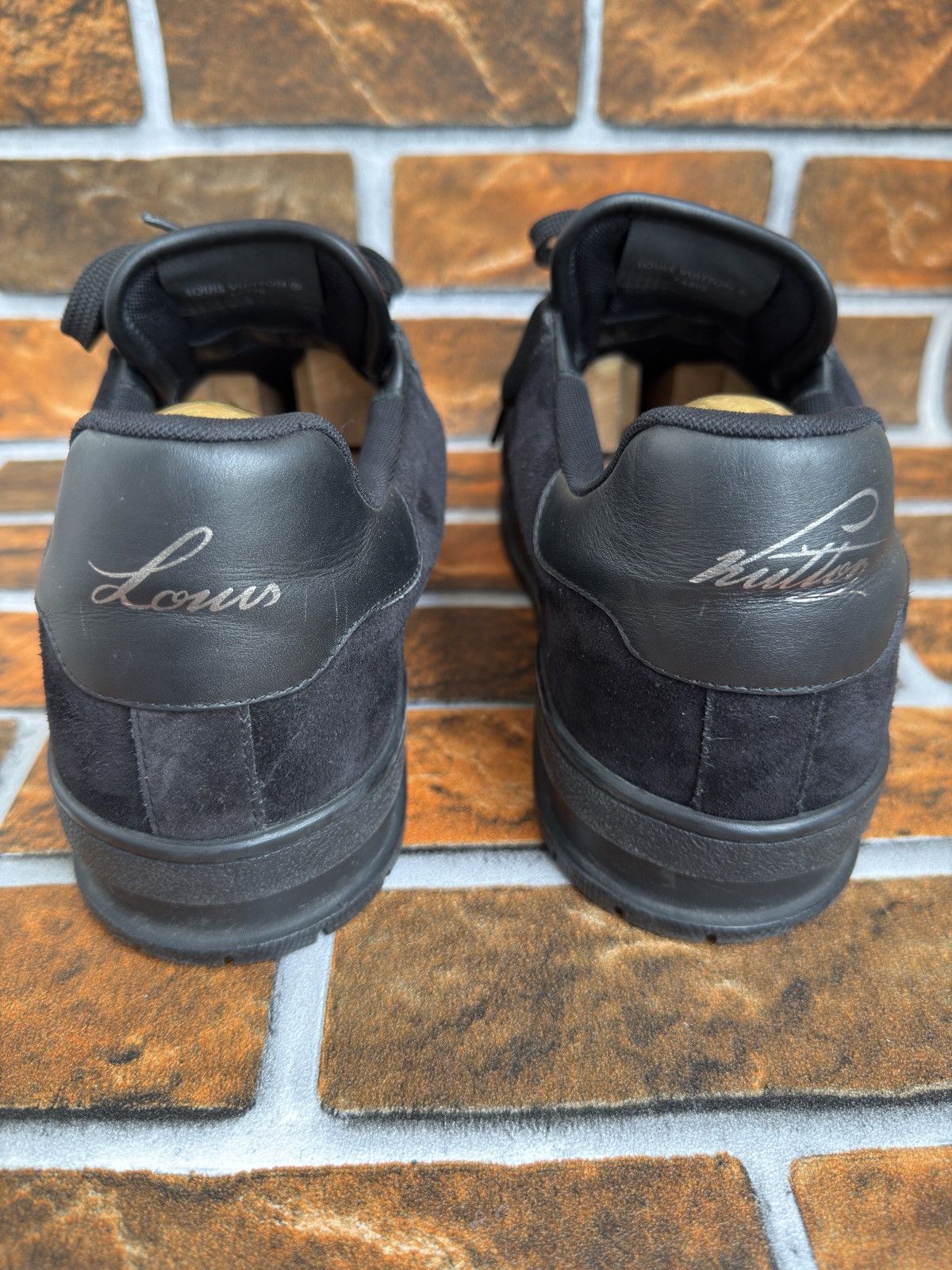 Louis Vuitton LV Trainer Shoes Suede Louis Vuitton Sneaker Trainers Size US 9.5 / EU 42-43 - 18 Thumbnail