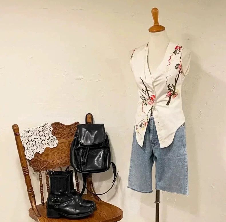 Vivienne Westwood Vivienne Westwood Top top dress floral tank top Size S / US 4 / IT 40 - 3 Thumbnail