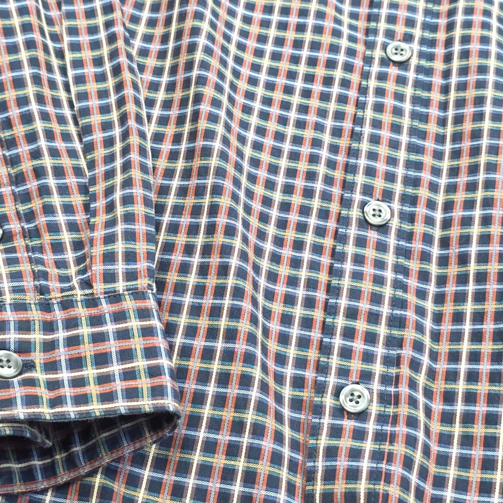 The Territory Ahead Territory Ahead Shirt Men's XL Check Striped Multi Color Button Up Size US XL / EU 56 / 4 - 2 Thumbnail