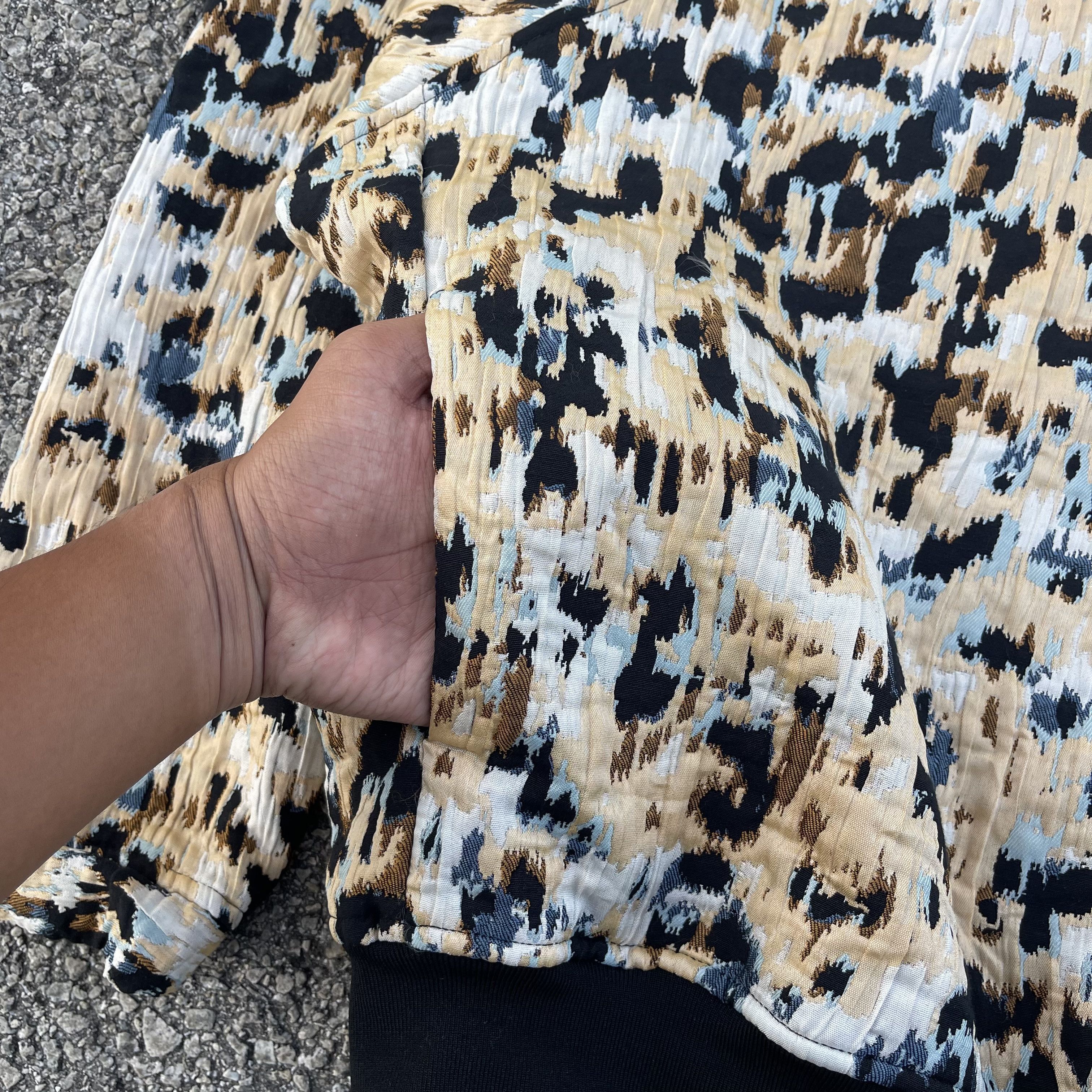 Rhude × Zara Rhuigi Baggy Leopard Pattern Pullover Jumper Size US M / EU 48-50 / 2 - 9 Thumbnail