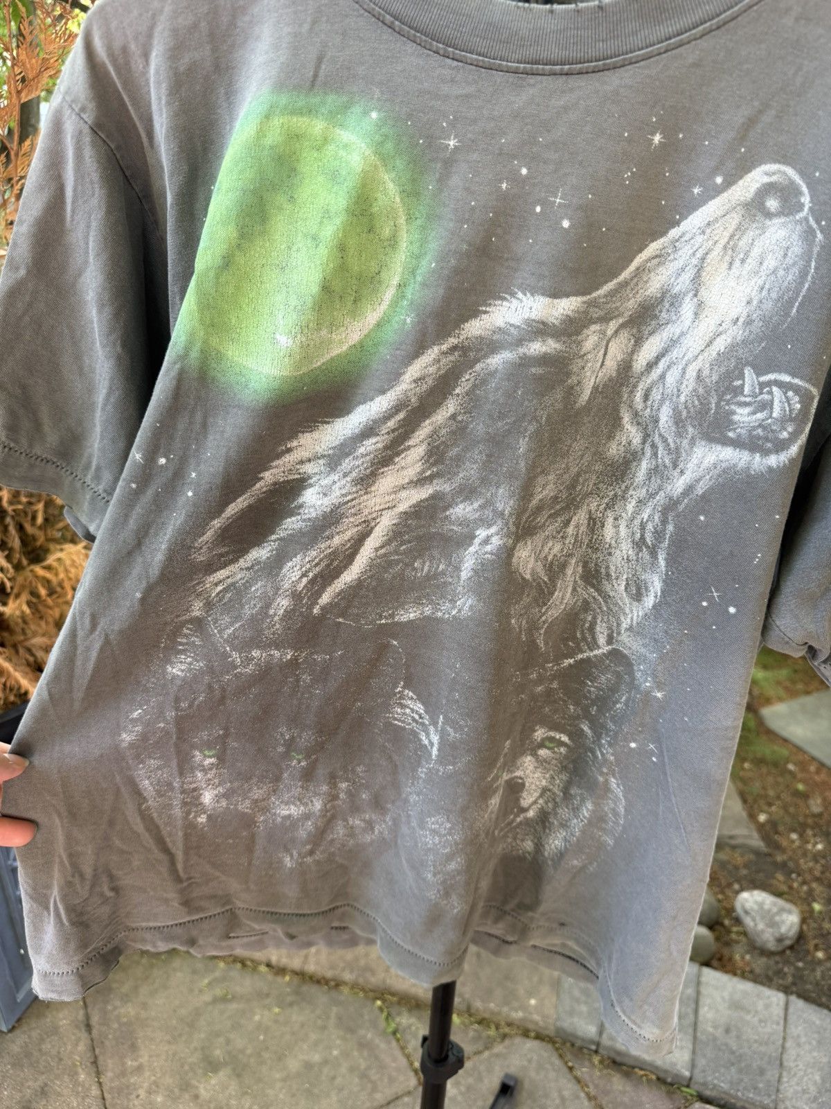 Vintage Vintage sun faded wolf tee single stitch graphic 80s Size US M / EU 48-50 / 2 - 6 Thumbnail