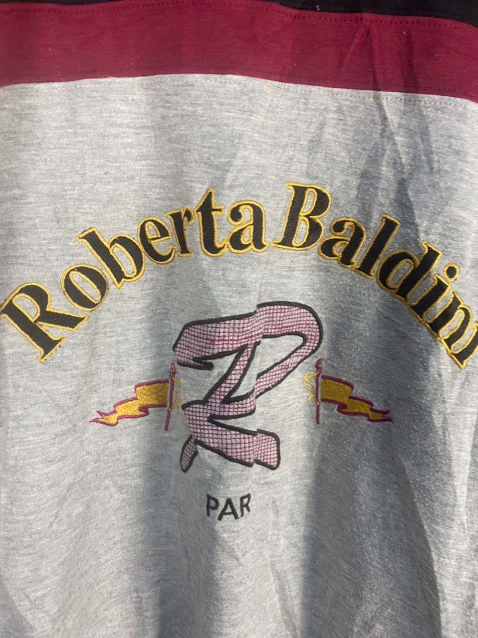 Japanese Brand Roberta baldini paris spellout sweatshirt Size US M / EU 48-50 / 2 - 4 Thumbnail