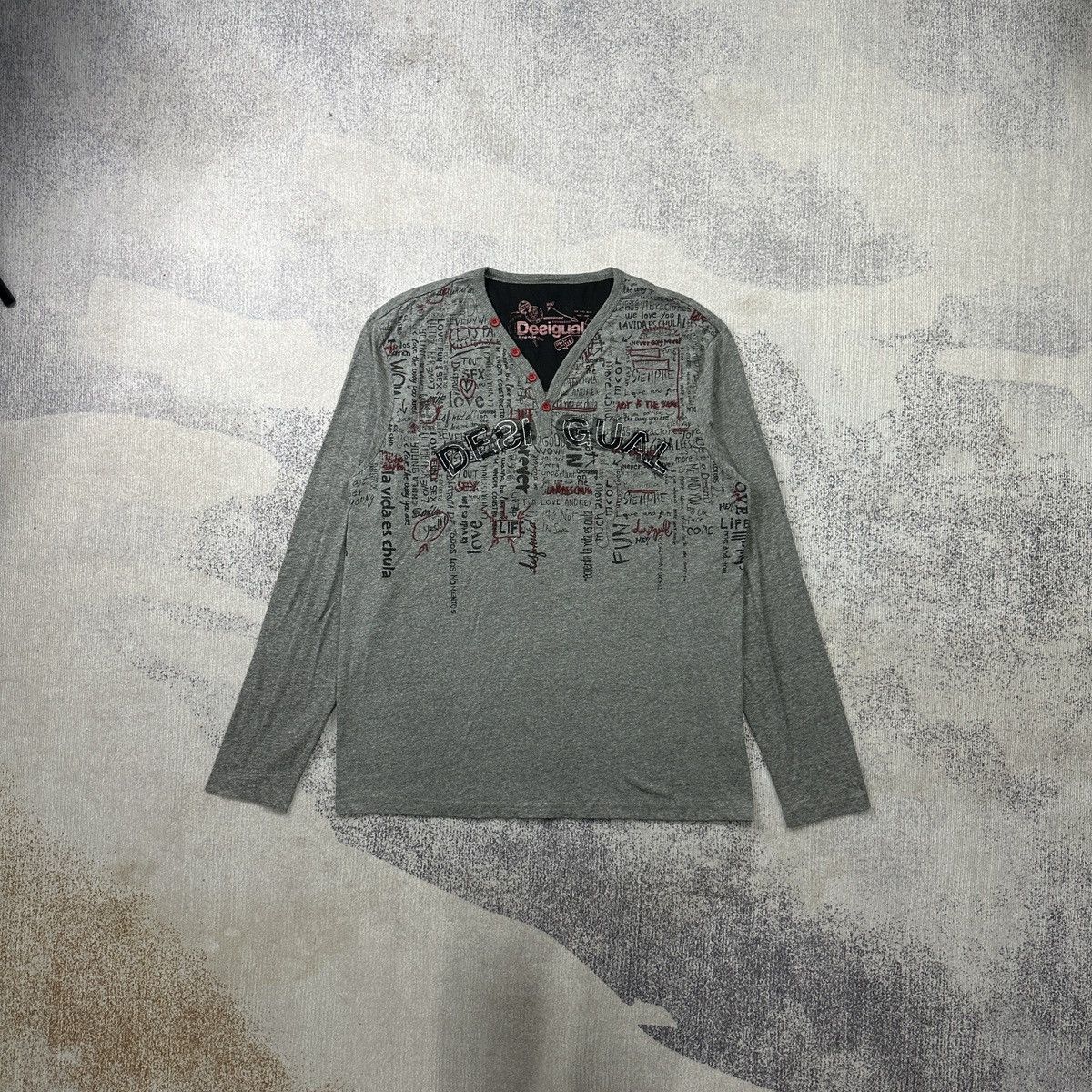 Desigual Desigual longsleeve Tshirt Size US L / EU 52-54 / 3 - 1 Thumbnail