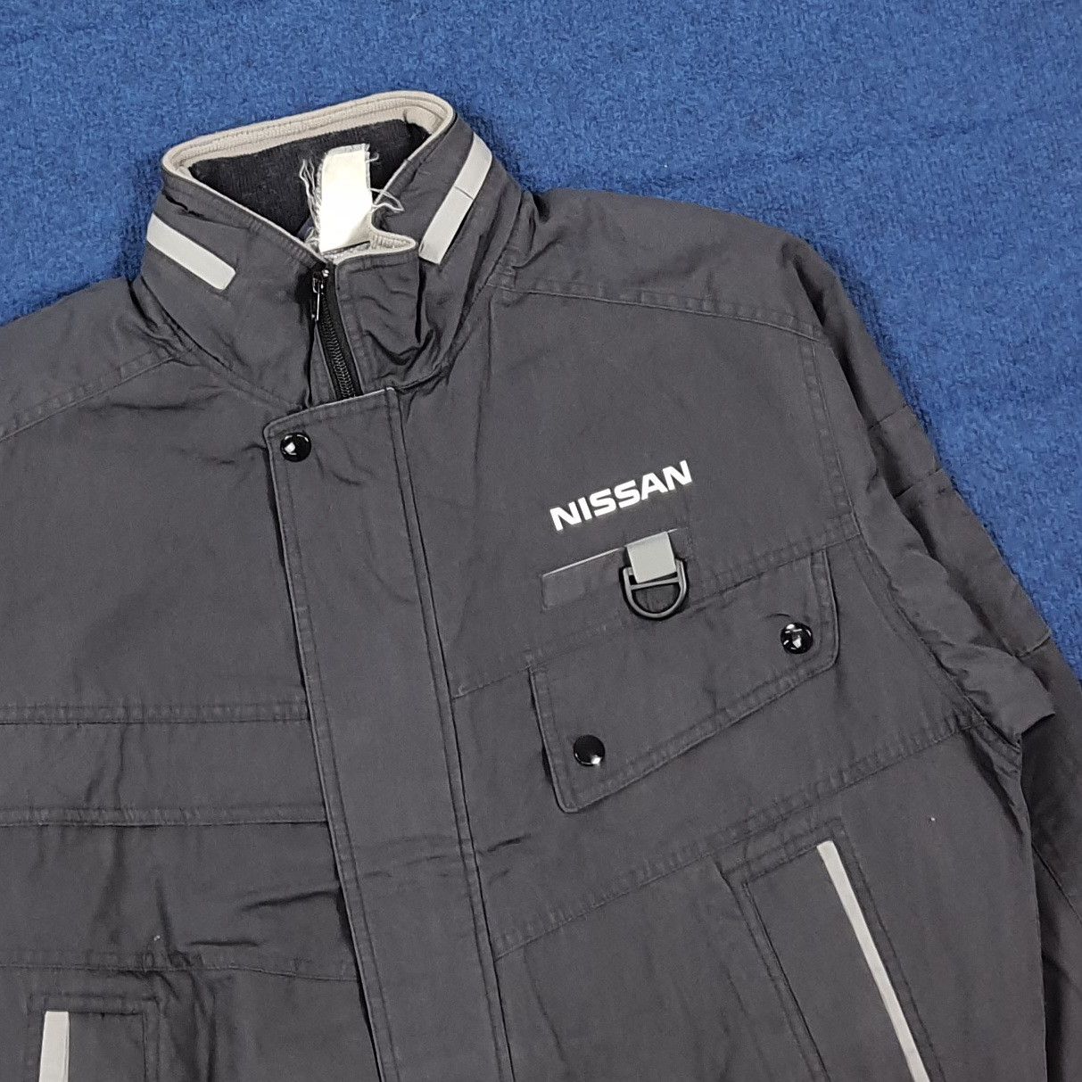 Japanese Brand Vintage NISSAN Japan Racing Motorsports Jacket C308N12 Size US L / EU 52-54 / 3 - 4 Thumbnail