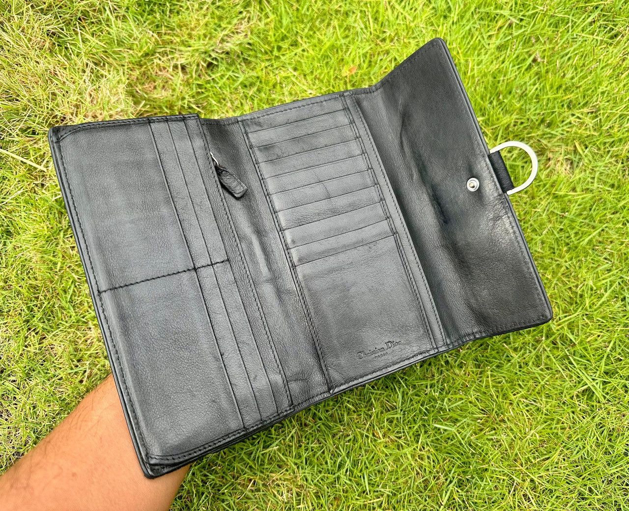 Christian Dior Monsieur × Dior Authentic Christian Dior Hardcore Leather Wallet Size ONE SIZE - 5 Thumbnail