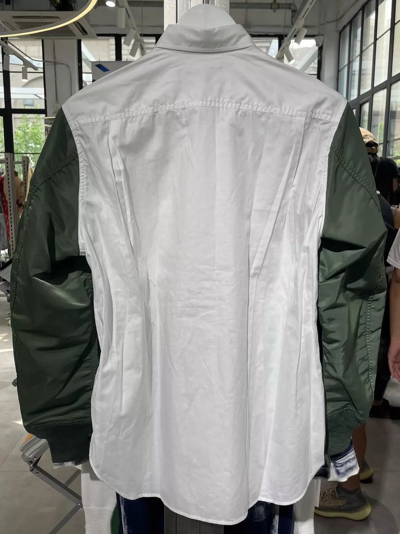 Comme des Garcons Comme Des Garcons Style patchwork sleeve shirt or jacket Size US XS / EU 42 / 0 - 2 Thumbnail