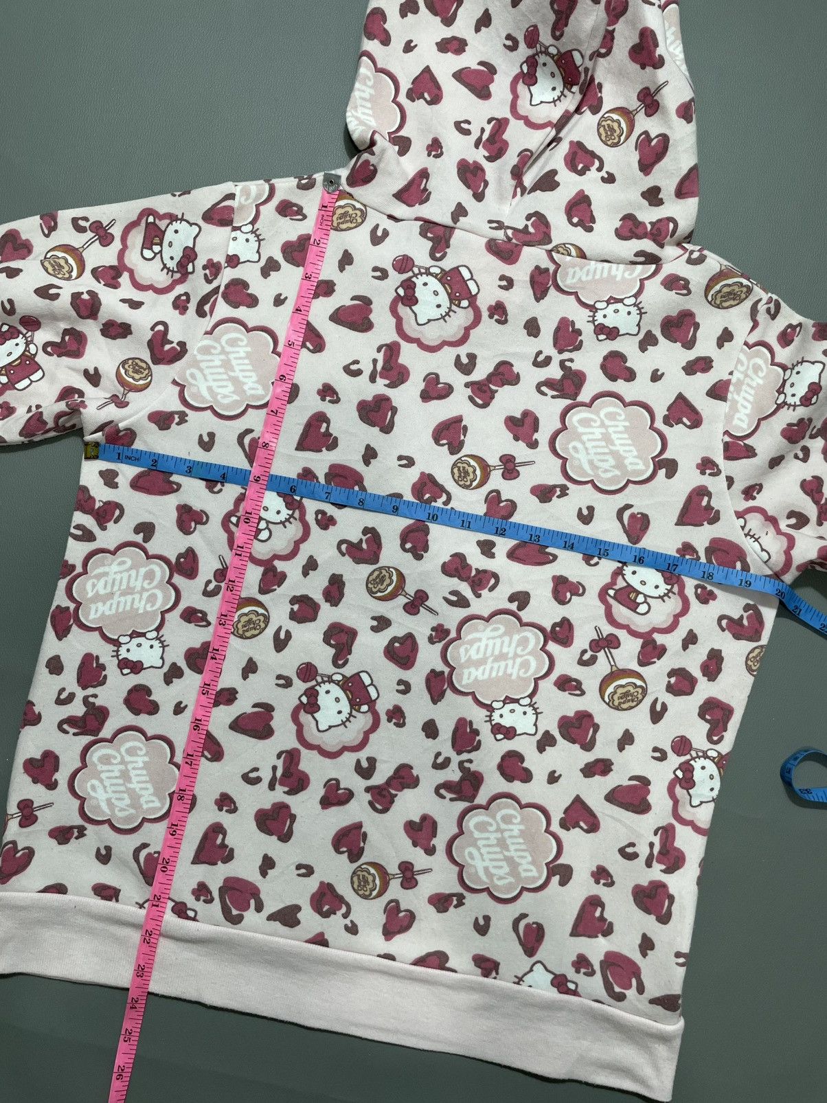 Hysteric Glamour Chupa Chups Hello kitty Hoodie full Printed hysteric style Size L / US 10 / IT 46 - 7 Thumbnail
