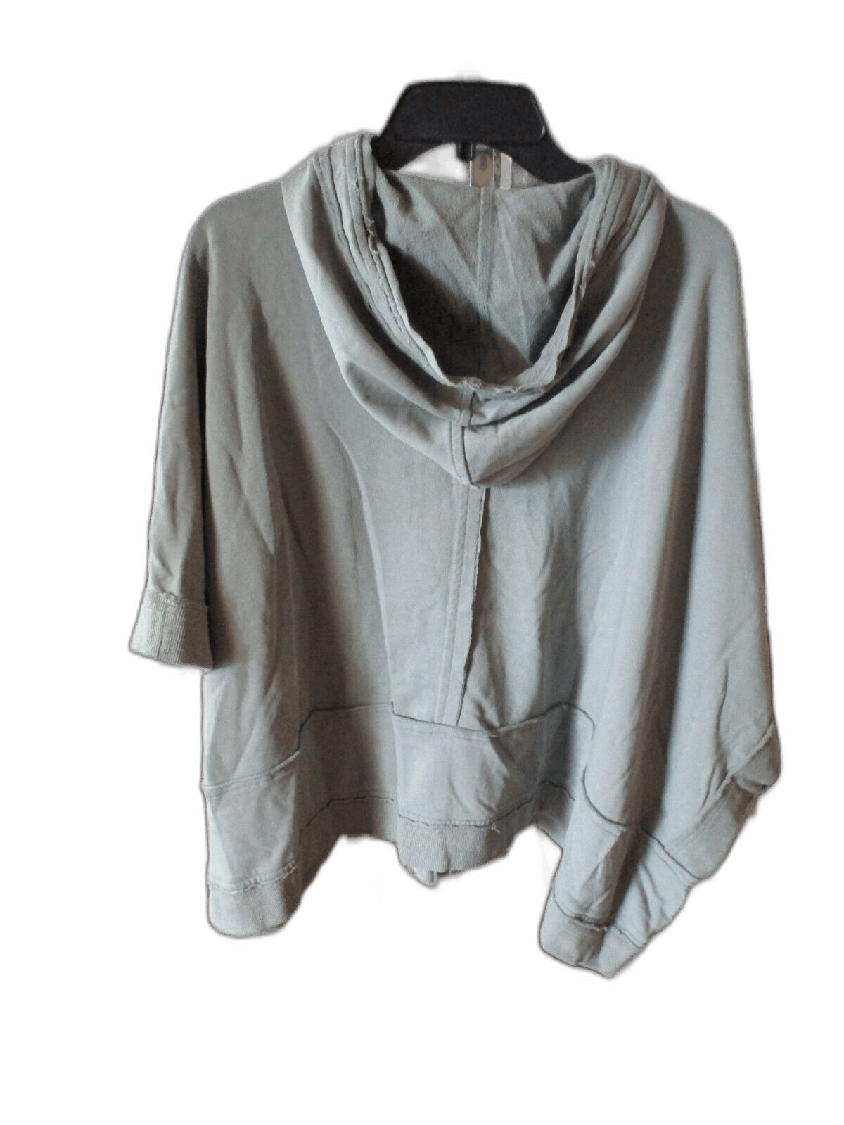 Other Grey Terry Knit Zip Cape Jacket Boutique Exclusive Small Size S / US 4 / IT 40 - 6 Thumbnail