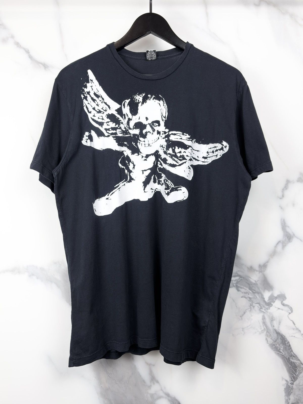 Chrome Hearts Chrome Hearts Vintage Foti Skeleton Big Print Tshirt Black Size US L / EU 52-54 / 3 - 1 Thumbnail