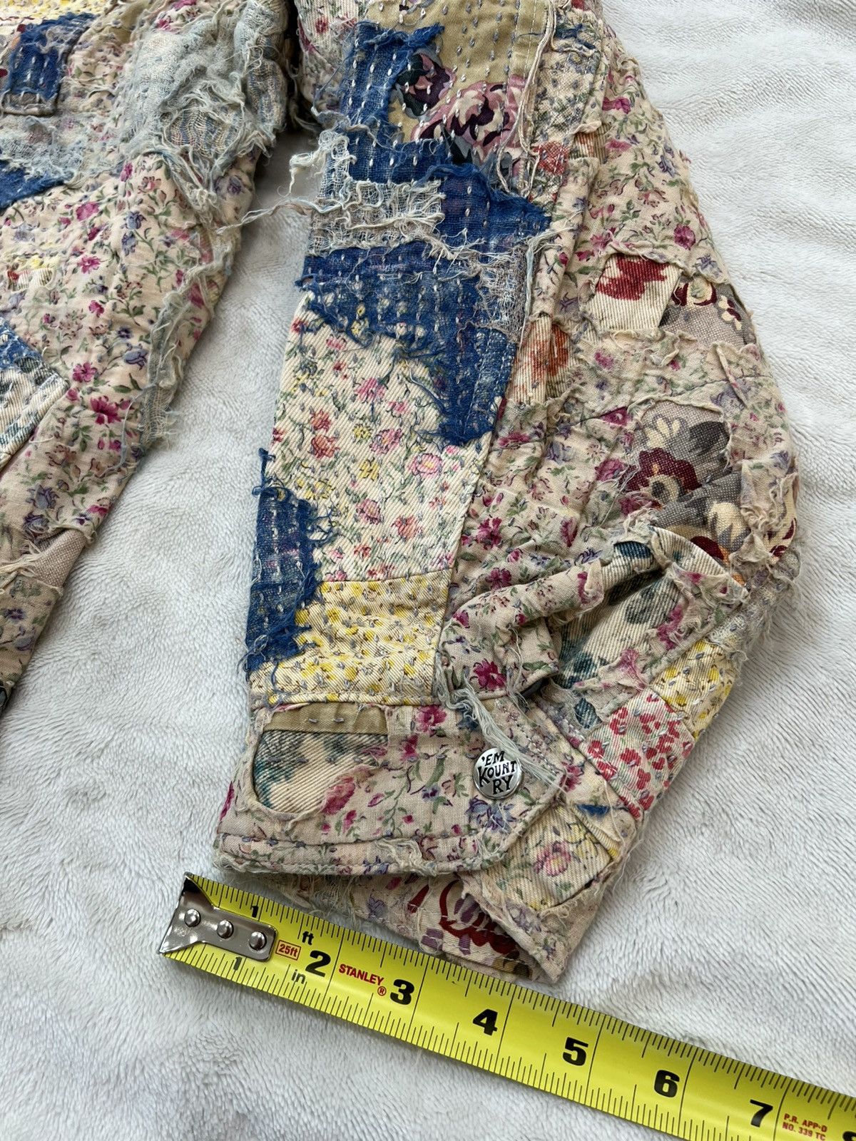 Kapital Kapital Champetre Boro Zip Up Blouson (Virgin Mary) Size US M / EU 48-50 / 2 - 7 Thumbnail