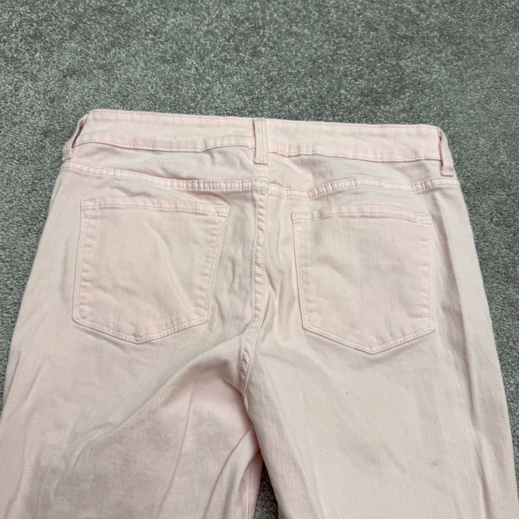 Bdg NYDJ Pink Denim Jeans Womens 10P Petite Ankle Straight Leg High Rise Size 32" / US 10 / IT 46 - 4 Thumbnail