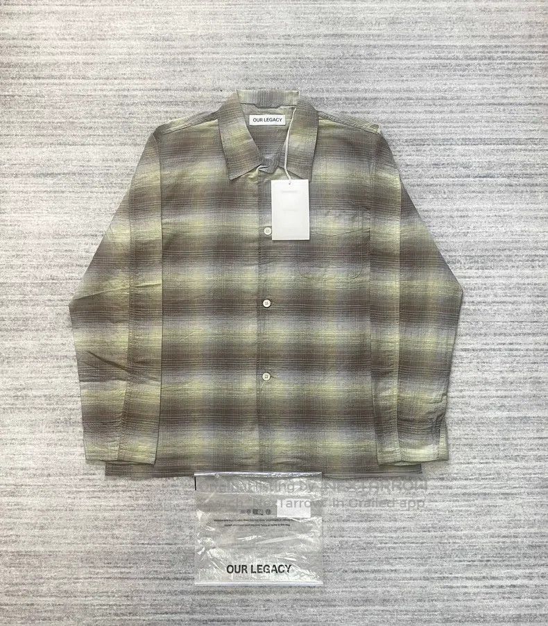 Our Legacy Our Legacy Faded Plaid Jacket Size US M / EU 48-50 / 2 - 2 Thumbnail