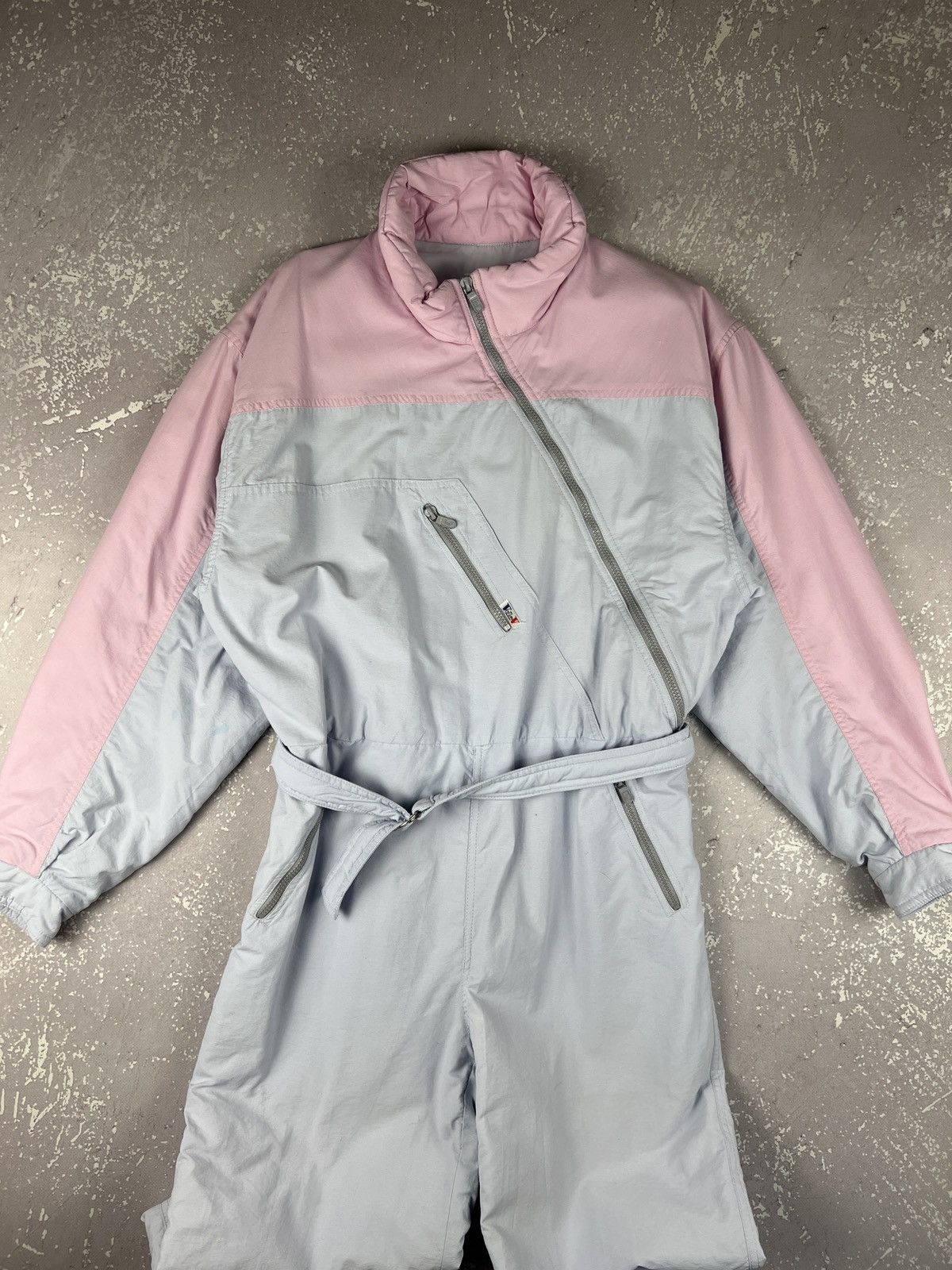 Vintage Vintage 70s 80s Vdev France Winter Ski Snow Suit Jumpsuit Size L / US 10 / IT 46 - 2 Thumbnail