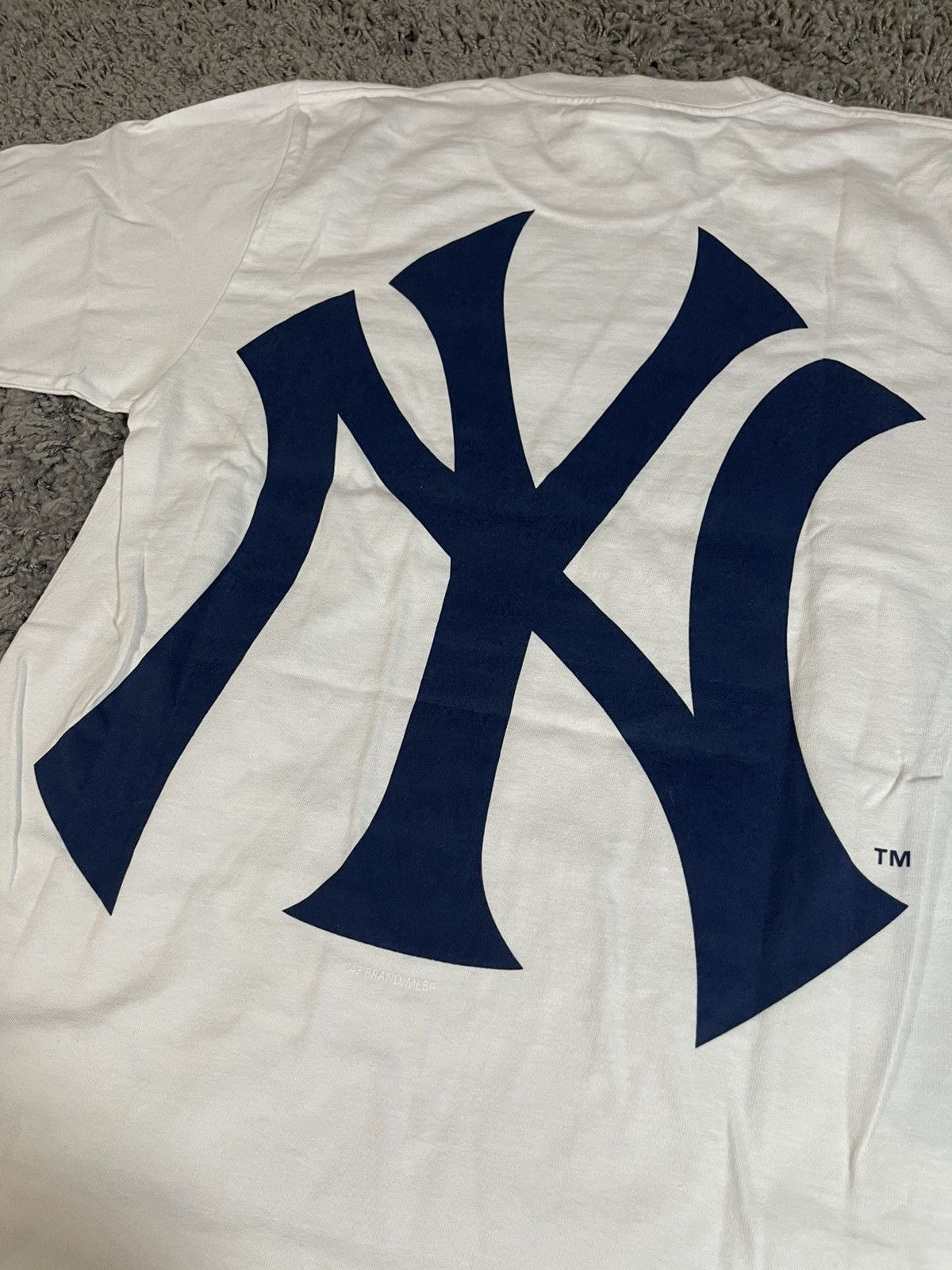 47 Brand × New York Yankees × Supreme 2015SS Supreme New York Yankees Box Logo Tee T-Shirts White Size US S / EU 44-46 / 1 - 5 Thumbnail