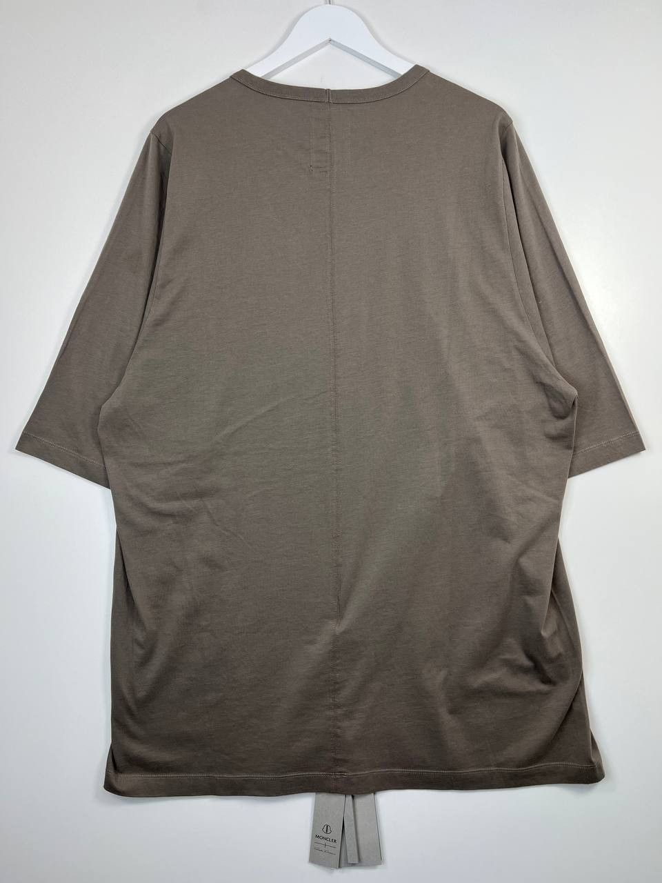 Moncler Moncler x Rick Owens Crewneck SS T Shirt Taupe M4630 Mens L Size US L / EU 52-54 / 3 - 10 Thumbnail