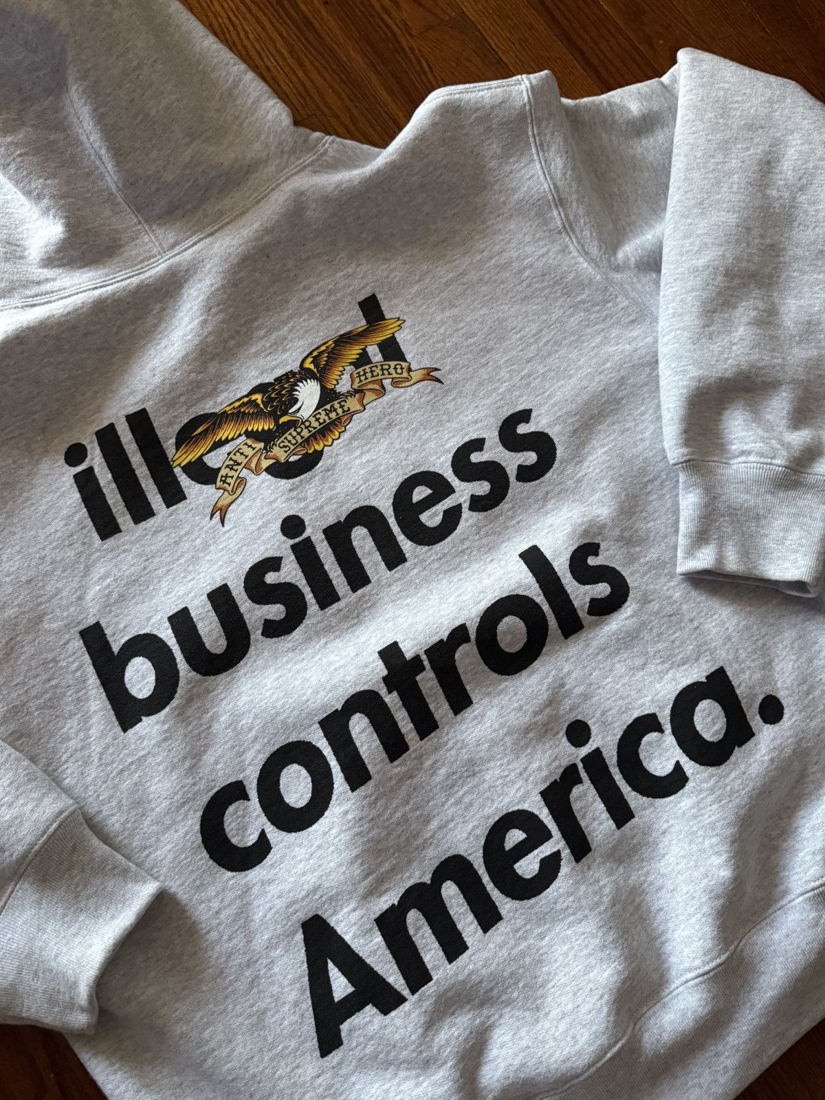 SUPREME X ANTIHERO HOODIE