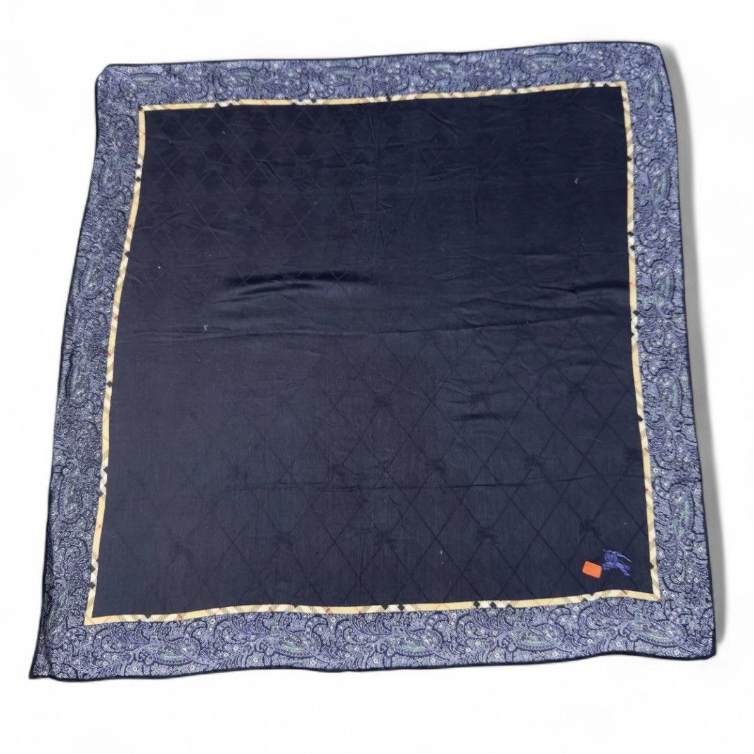 Vintage 🔥 Burberry Handkerchief | Neckerchief | Bandana | Size ONE SIZE - 3 Thumbnail