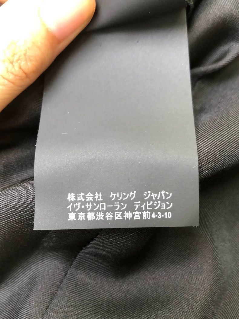 Yves Saint Laurent black blazer from saint laurent 2018 Size US S / EU 44-46 / 1 - 9 Thumbnail