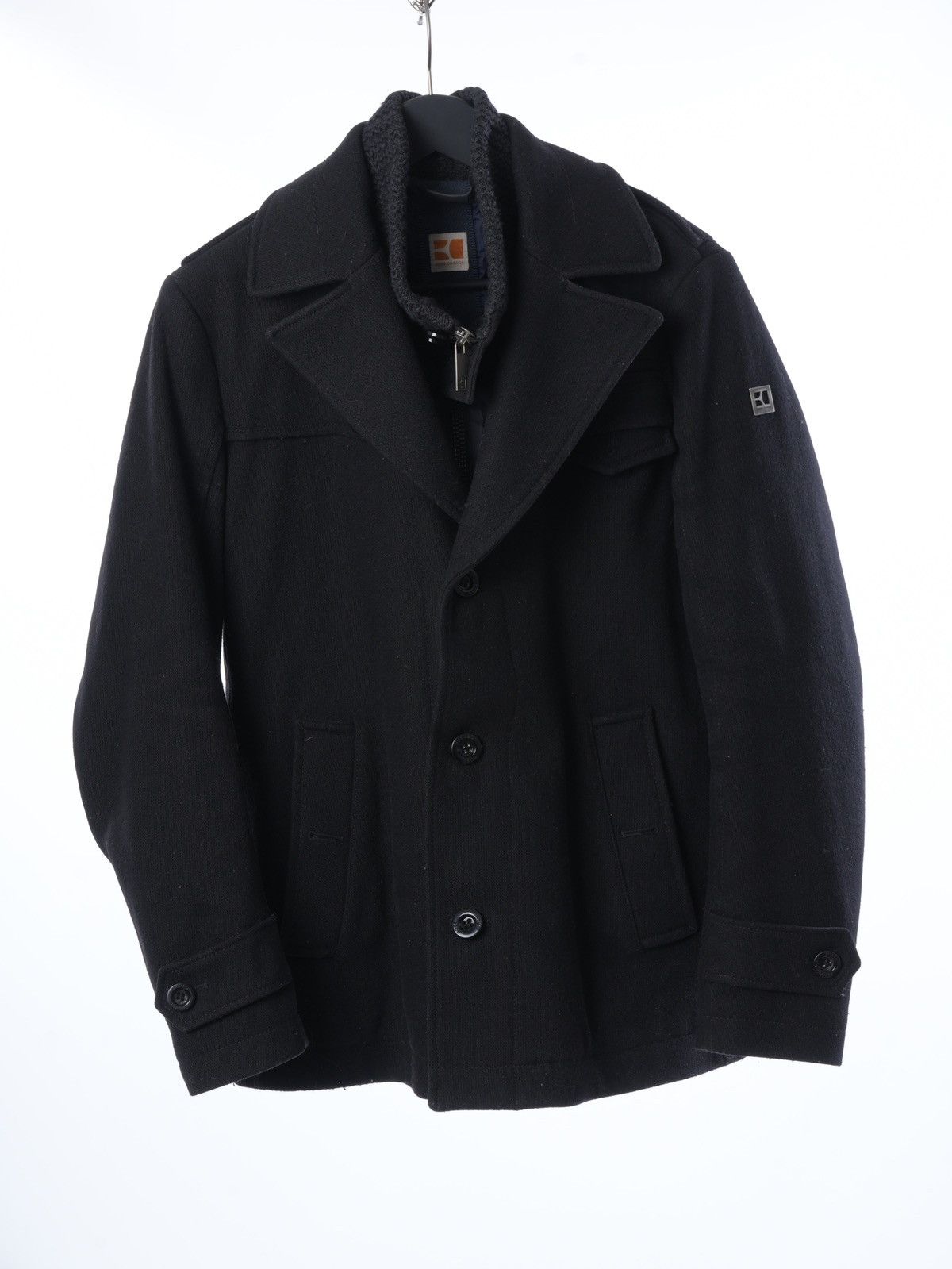Hugo Boss Hugo Boss Orange wool coat sz S Size US S / EU 44-46 / 1 - 2 Thumbnail