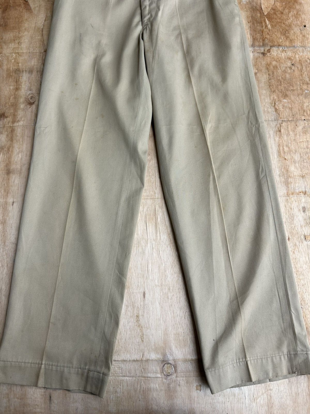 American Apparel Vintage 70’s US Army Uniform Twill Trouser Pants Size US 30 / EU 46 - 5 Thumbnail