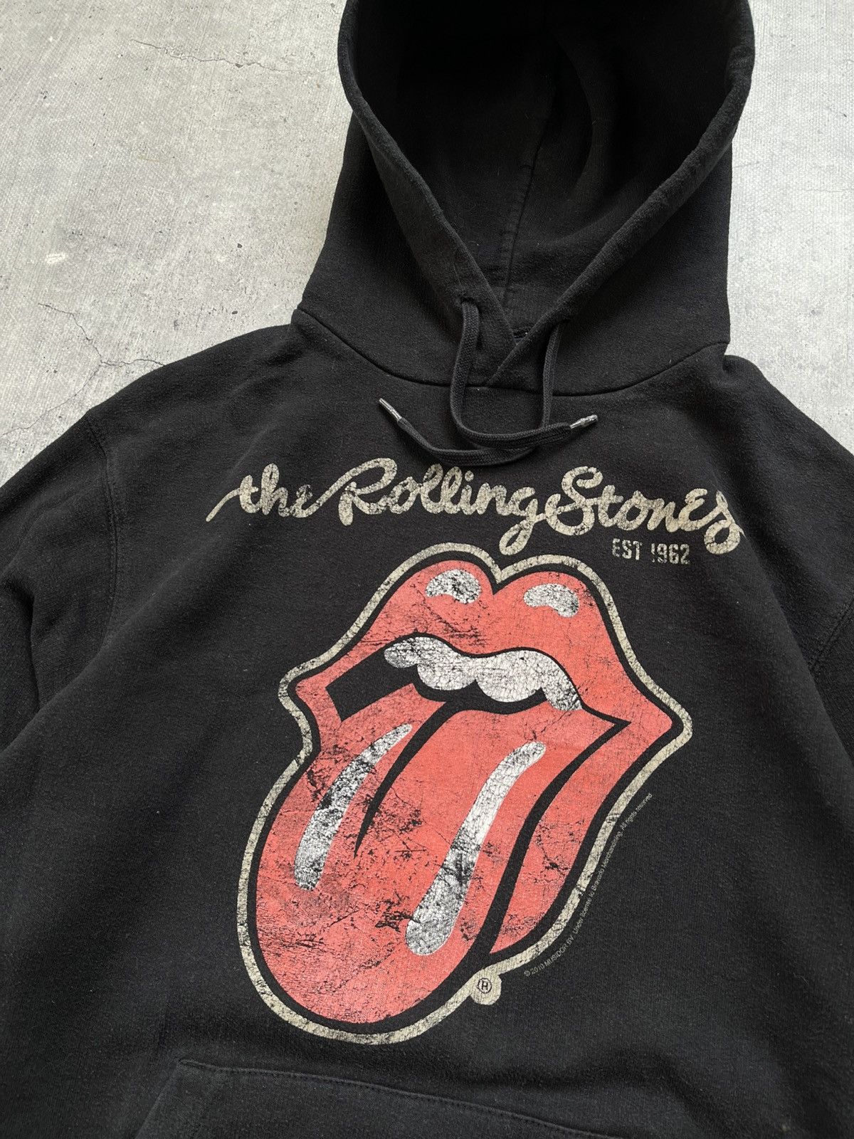 Band Tees × The Rolling Stones × Vintage 2010’s Rolling Stones Vintage Artimode band hoodie Size US S / EU 44-46 / 1 - 2 Thumbnail