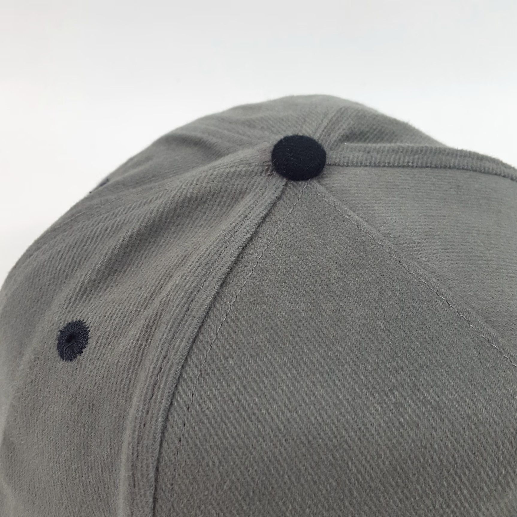 Vintage VINTAGE Otto Baseball Cap Hat One Size Gray Structured Snapback Adjustable 90s 00s USA Baseball Cap Mens Size ONE SIZE - 3 Thumbnail