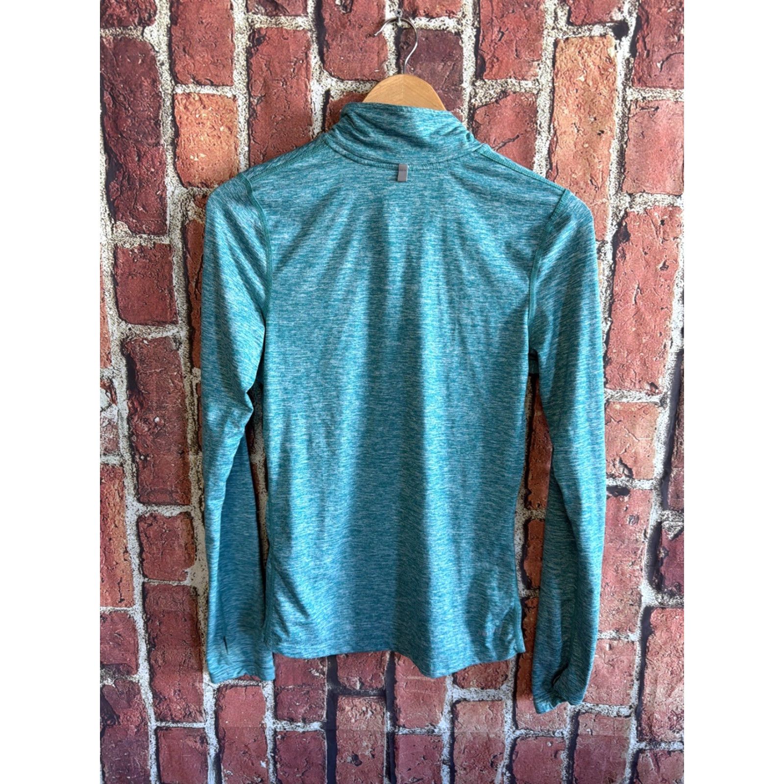 Nike Nike Element Running 1/2 Zip Pullover Womens XS Green Activewear Field Running Top Size XS / US 0-2 / IT 36-38 - 3 Thumbnail