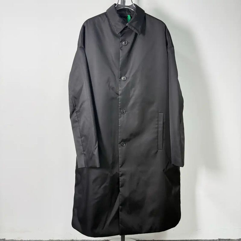 Prada Prada Black Men's Outerwear Coat Size US S / EU 44-46 / 1 - 1 Thumbnail