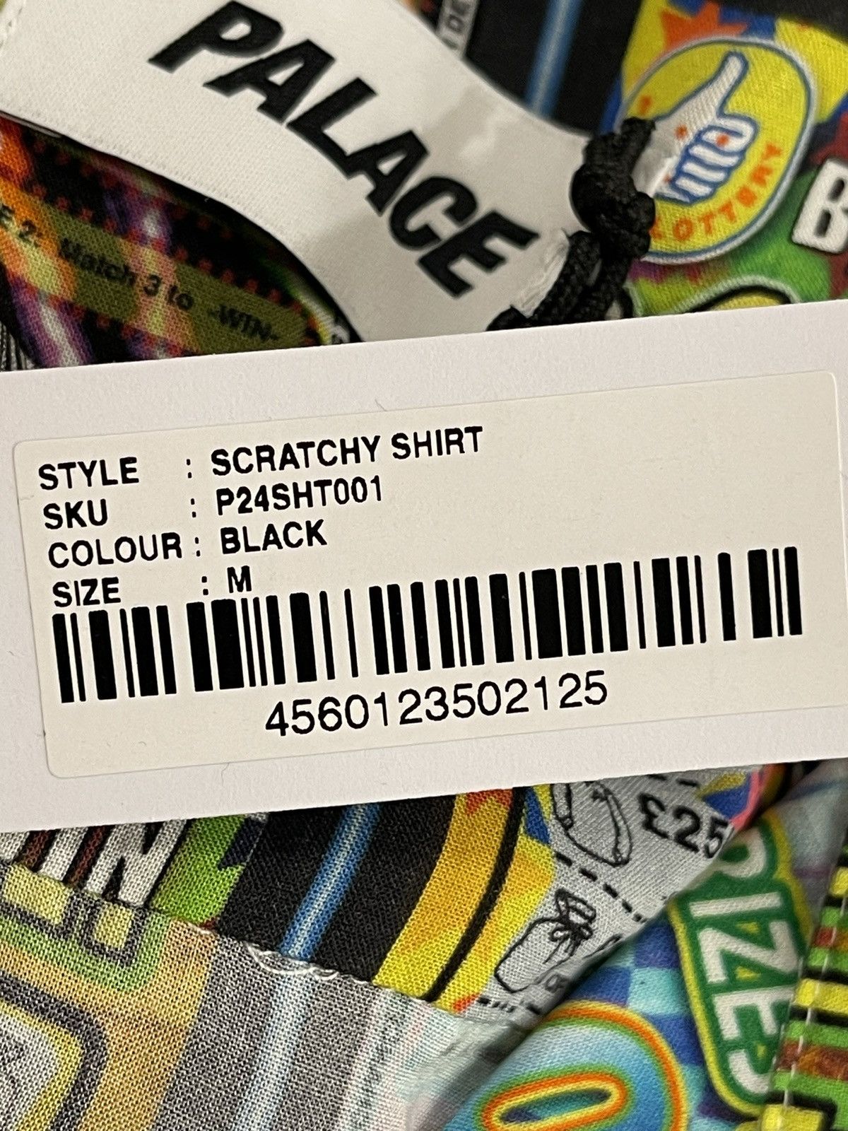 Palace Palace Scratchy Shirt ‘Black’ Size M Size US M / EU 48-50 / 2 - 4 Thumbnail