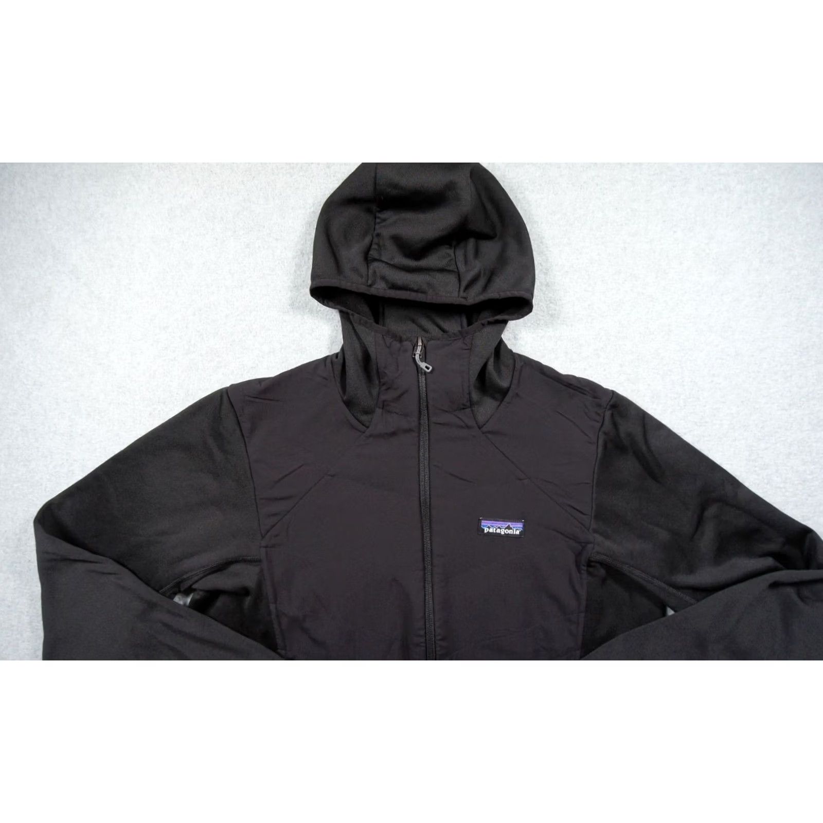 Patagonia Patagonia Jacket Women Large Black Full Zip Crosstrek Hybrid Hoody Outdoors Size L / US 10 / IT 46 - 2 Thumbnail