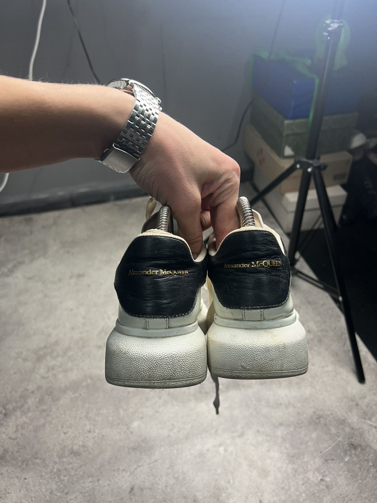 Alexander McQueen Alexander Mcqueen Oversized Sneakers Shoes Size US 7 / IT 37 - 4 Thumbnail