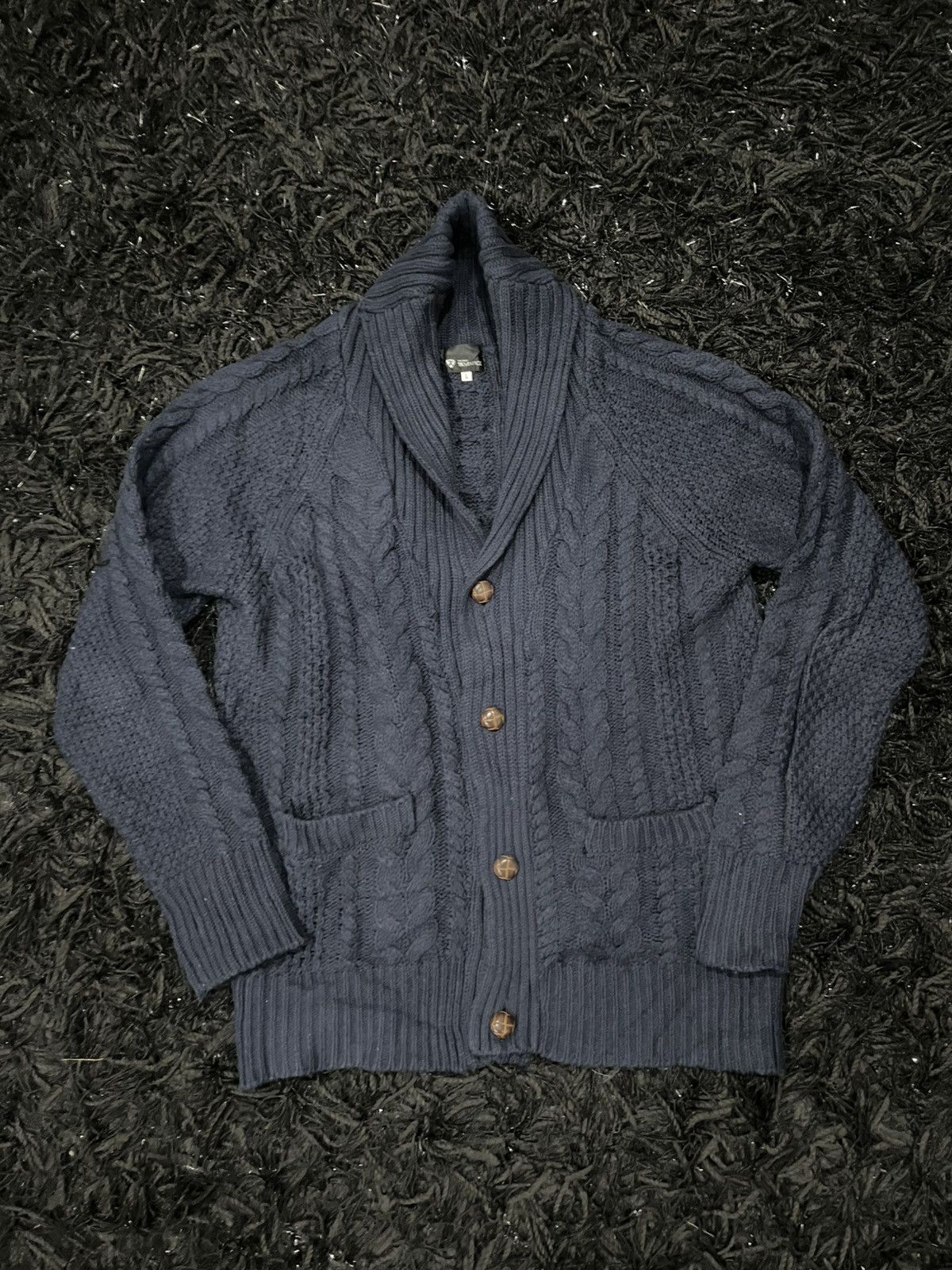 Takeo Kikuchi Japan Designer Takeo Kikuchi Cable Knitwear Cardigan winter Size US L / EU 52-54 / 3 - 4 Thumbnail
