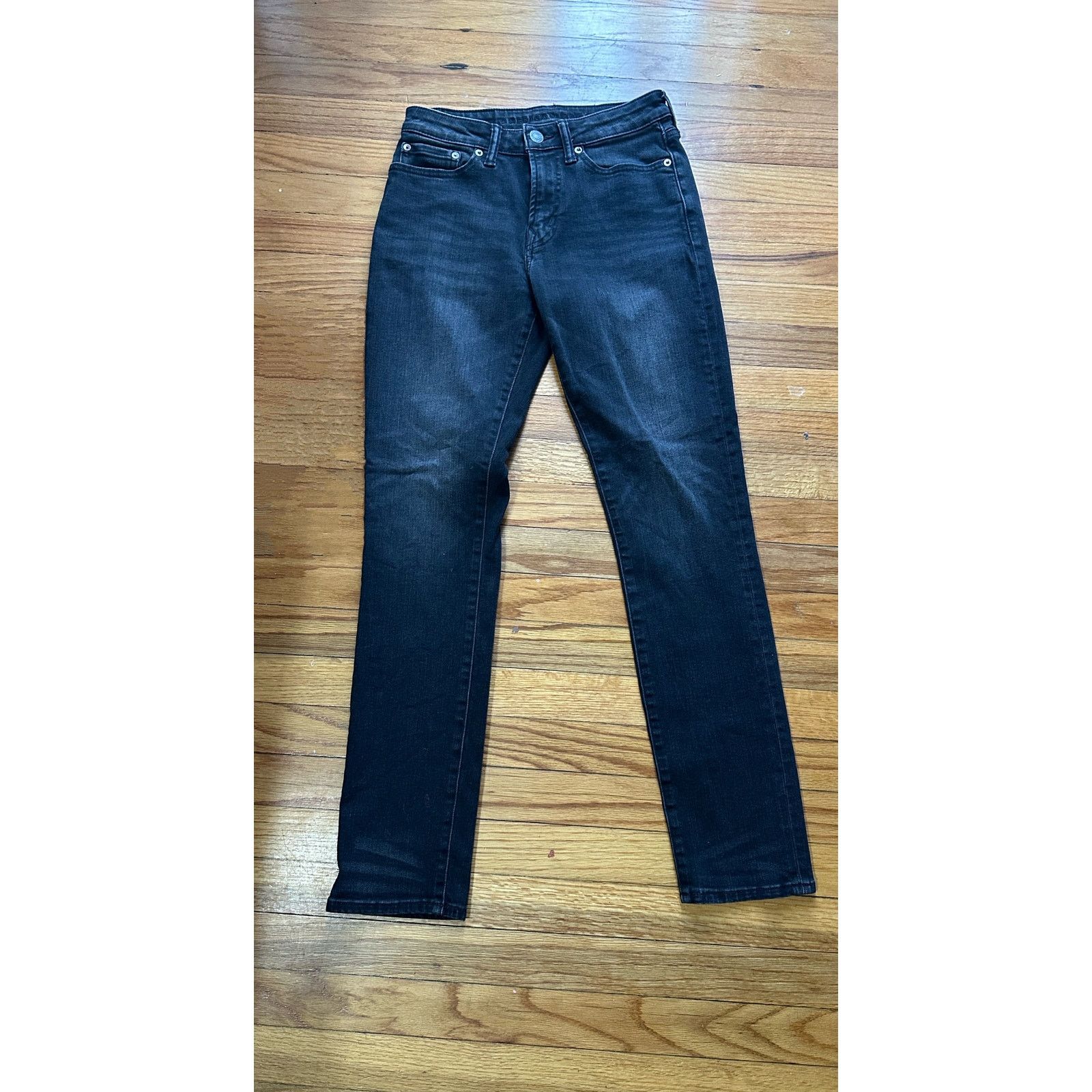 American Eagle Outfitters American Eagle Black Slim Jeans 28x32 Size US 28 / EU 44 - 1 Thumbnail