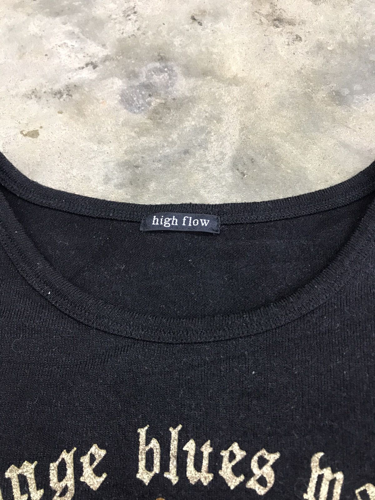 Japanese Brand High Flow Change Blues May Through Size L / US 10 / IT 46 - 5 Thumbnail