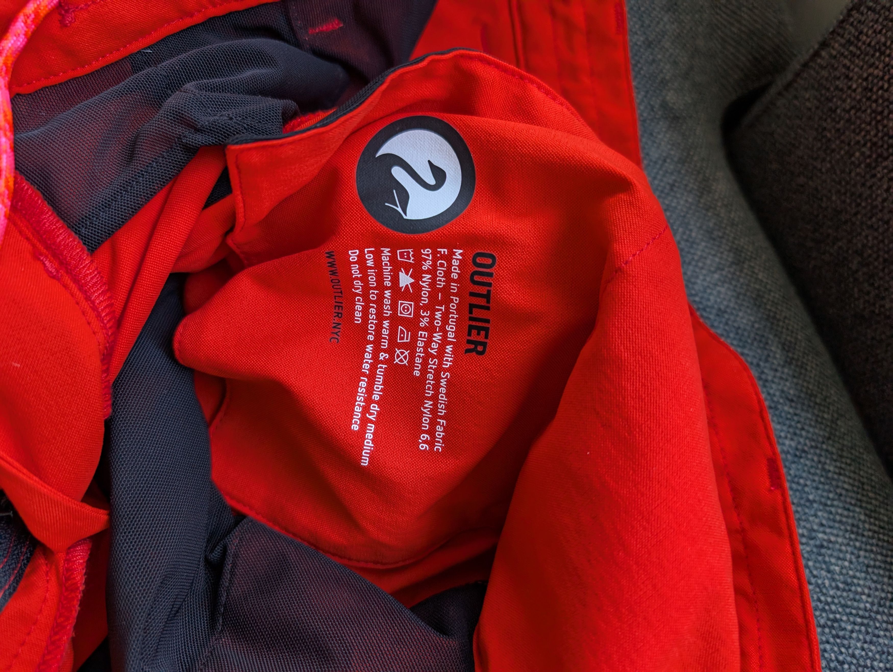 Outlier OUTLIER new way orange 7.5 shorts NWOT Size US 31 - 3 Thumbnail