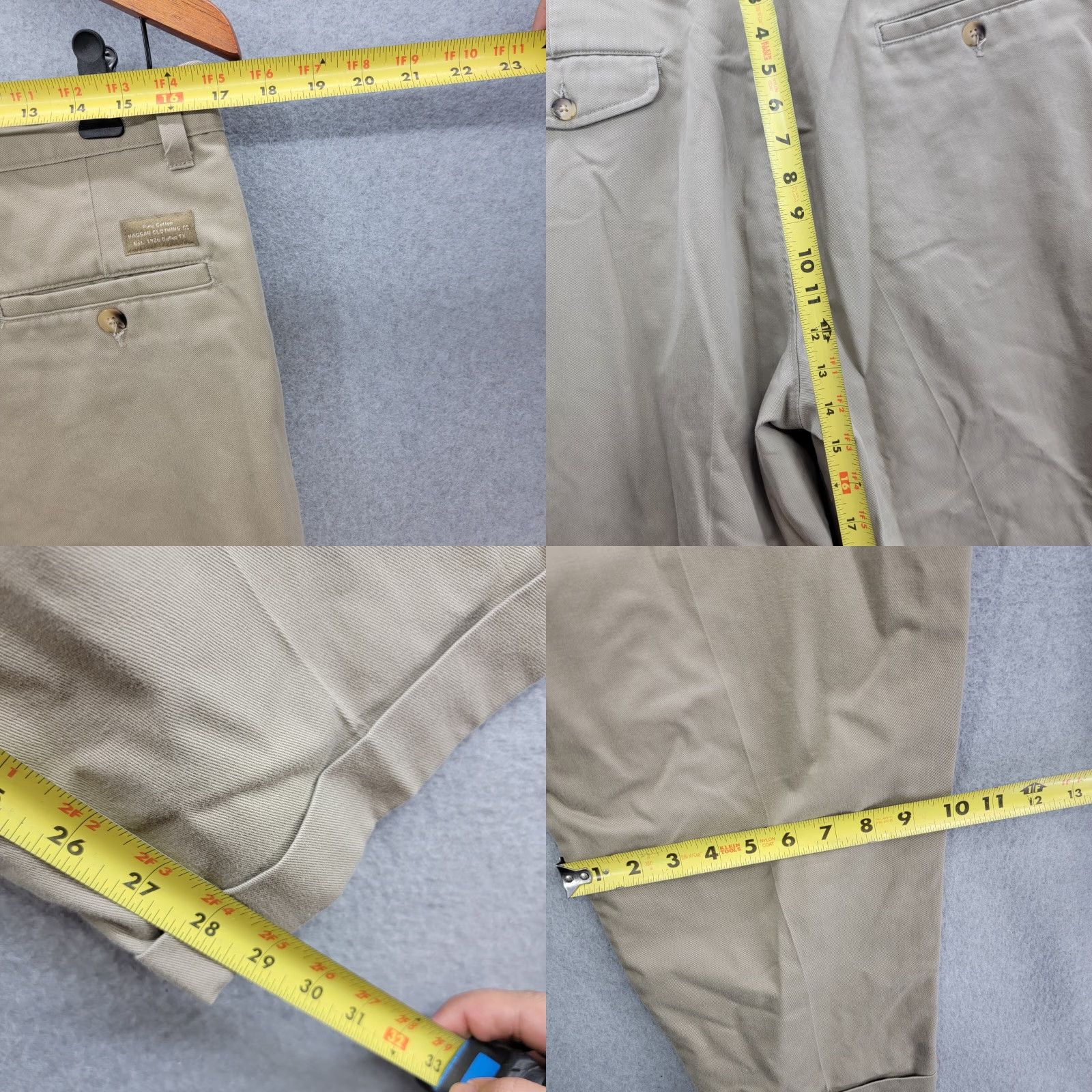 Haggar VINTAGE Haggar pants mens 36x30 Dress Slacks Church Pants USA Shirt or Pants Size US 36 / EU 52 - 8 Thumbnail
