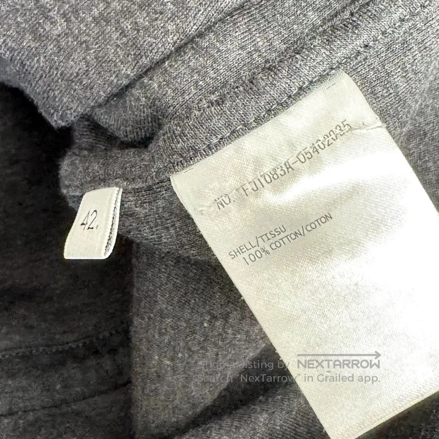 Thom Browne Thom Browne Gray Striped Trench Coat. Size US XS / EU 42 / 0 - 5 Thumbnail