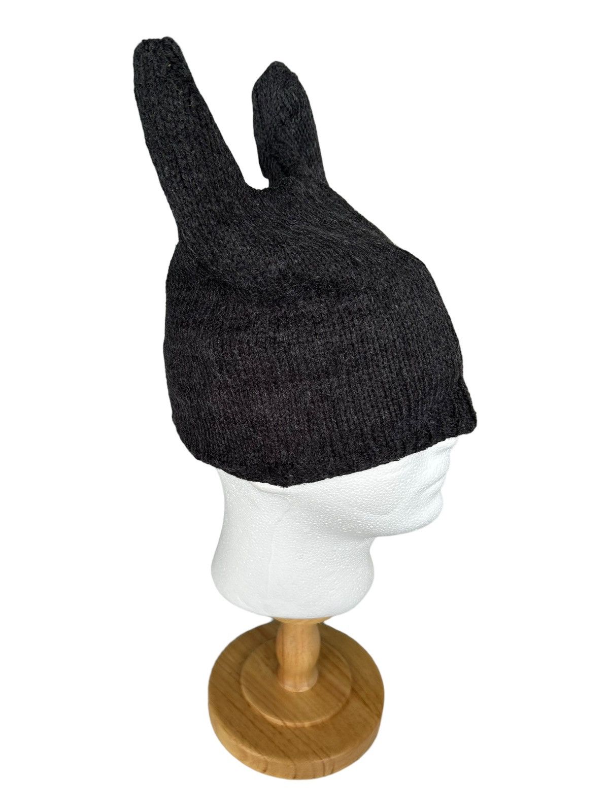 14th Addiction × Japanese Brand 💀DEVIL HORN Knitted Beanie Hats ☠️💀 Size ONE SIZE - 4 Thumbnail