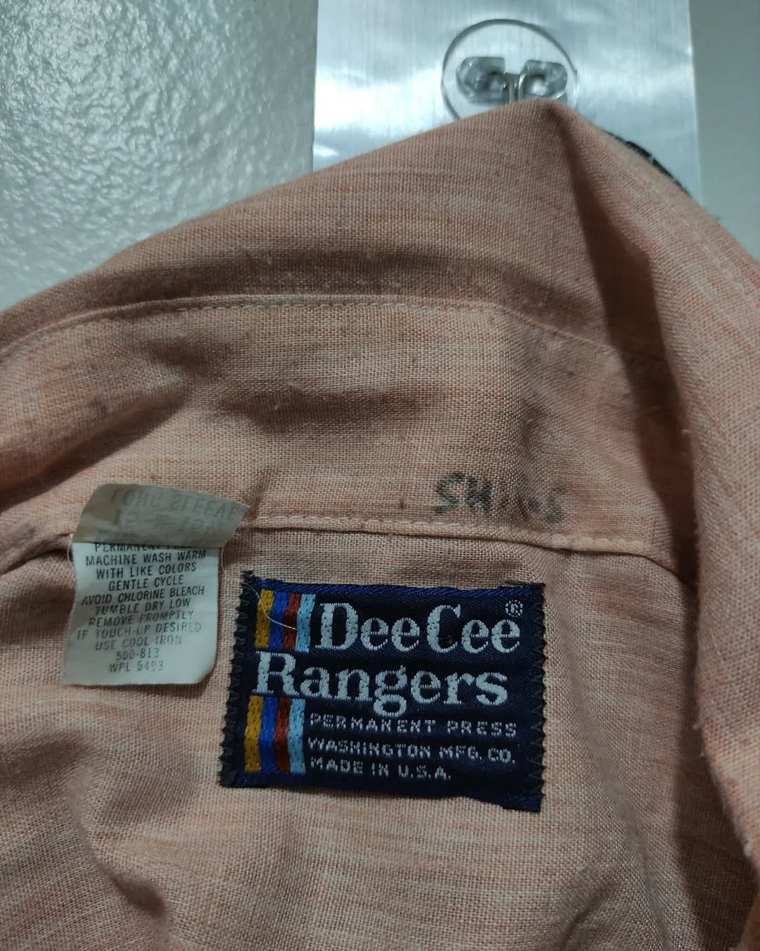 Vintage 70s Dee Cee Rangers Cowboys Western Shirt Size US M / EU 48-50 / 2 - 2 Thumbnail