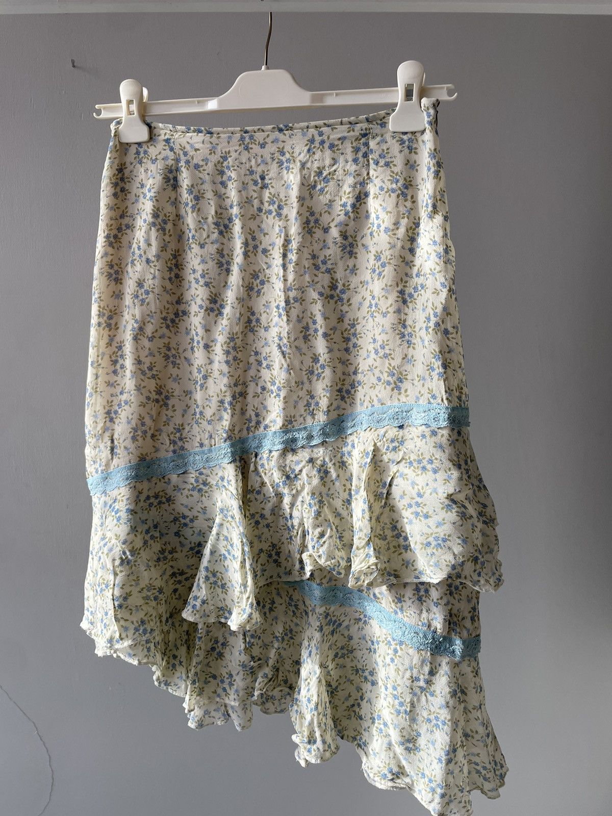 Vintage Italian skirt Size 26" / US 2 / IT 38 - 8 Thumbnail